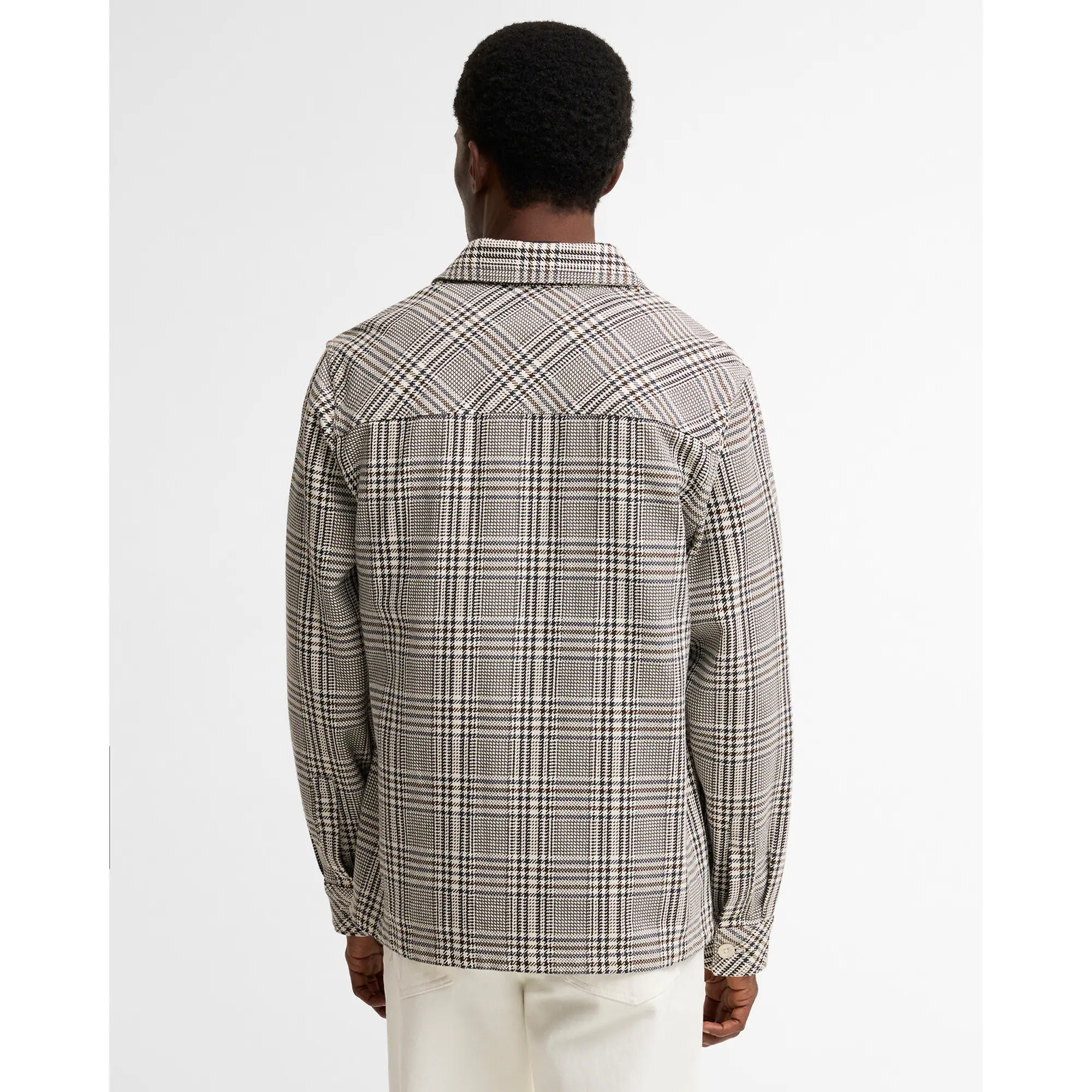 Product image 4 of 6 of Barbour Men's Alderney Overshirt - Whisper White