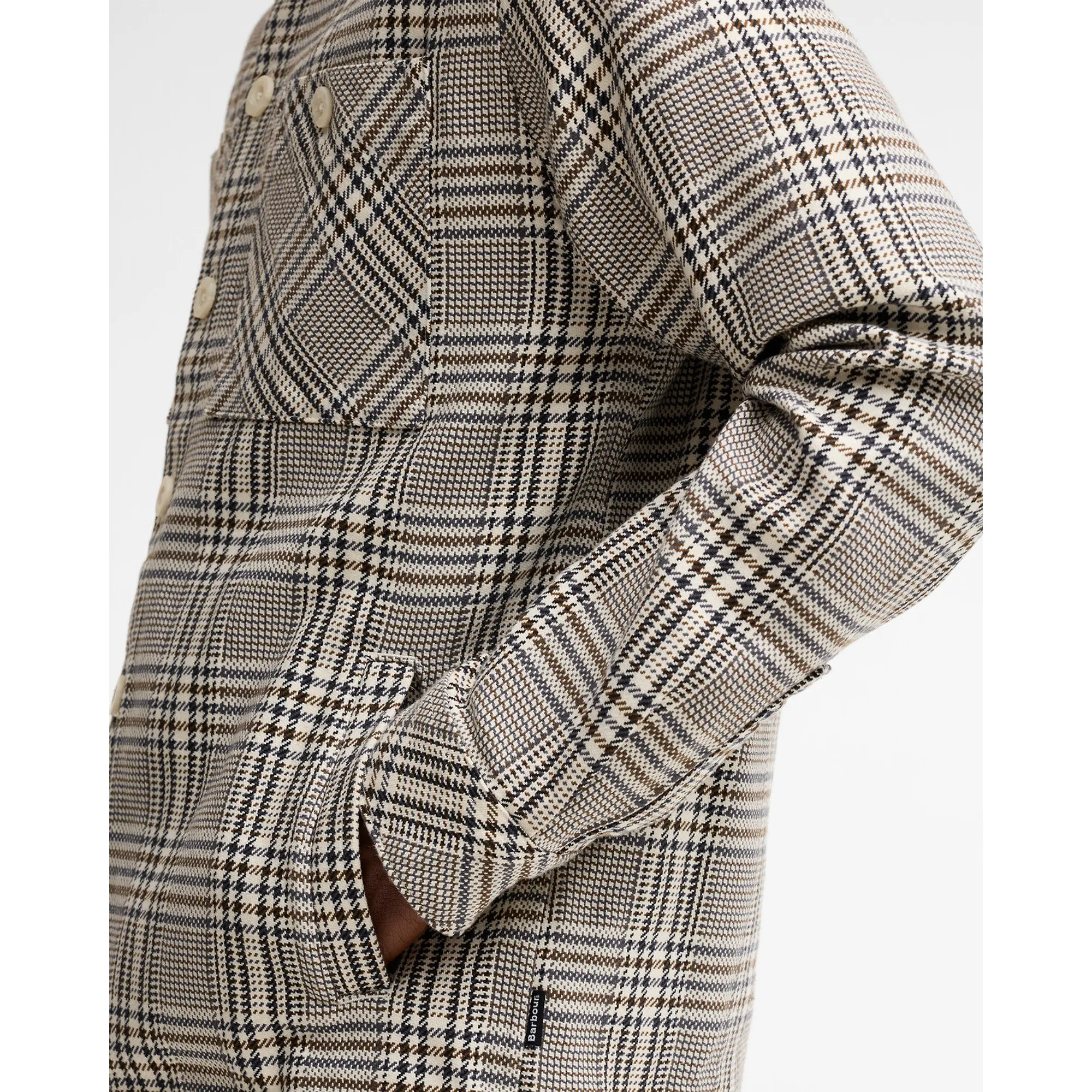 Product image 6 of 6 of Barbour Men's Alderney Overshirt - Whisper White