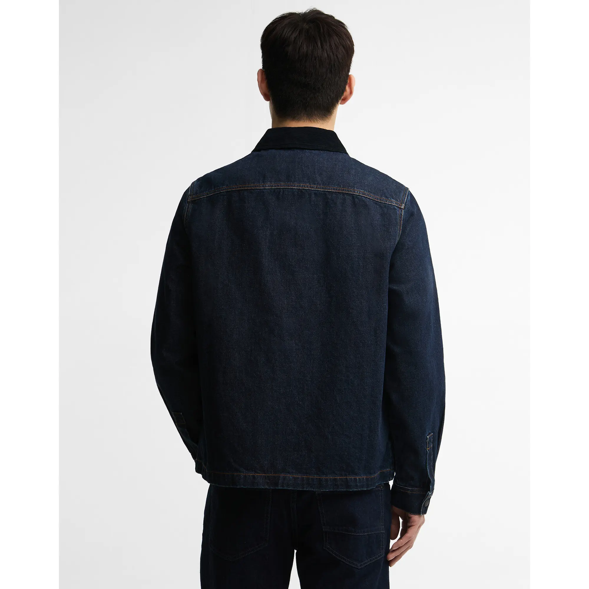 Product image 4 of 6 of Barbour International Men's Steve McQueen Radial Overshirt - Indigo