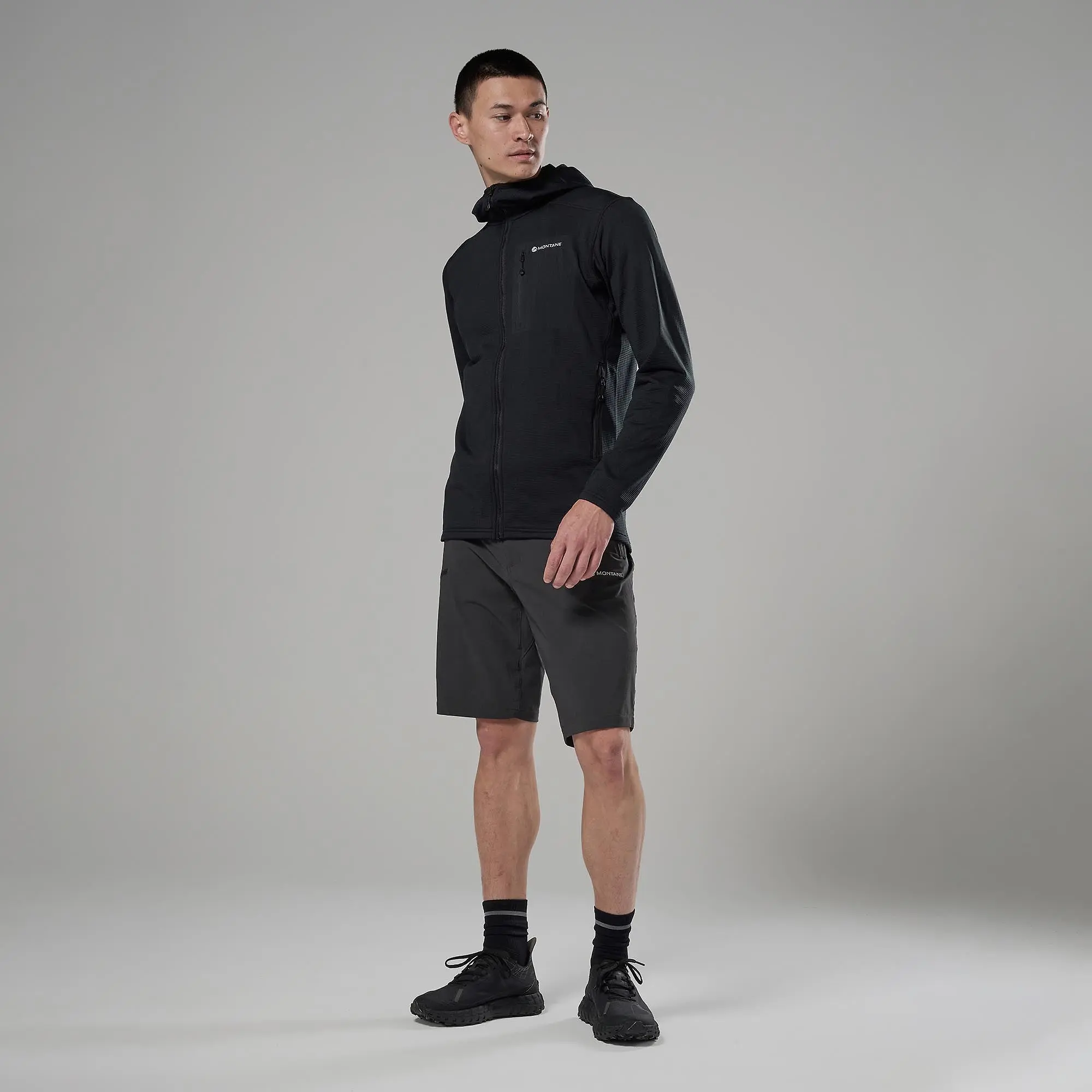 Product image 4 of 7 of Montane Men's Protium CP Hooded Fleece Jacket - Black