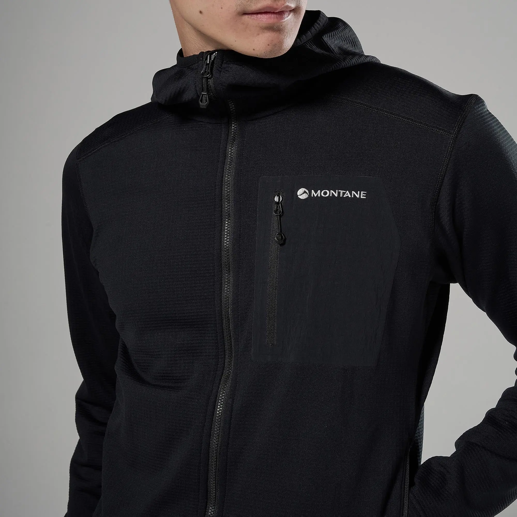 Product image 5 of 7 of Montane Men's Protium CP Hooded Fleece Jacket - Black
