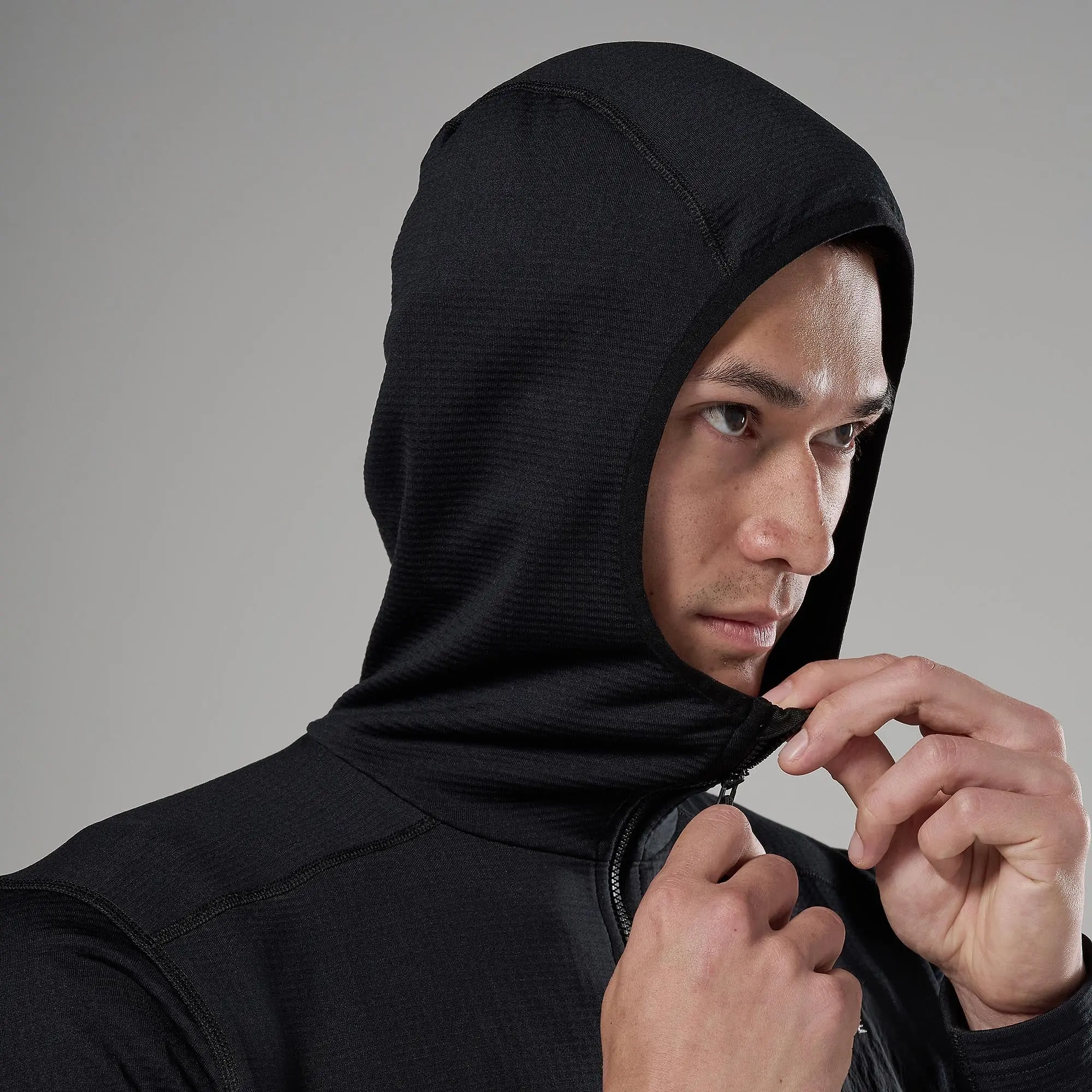 Product image 7 of 7 of Montane Men's Protium CP Hooded Fleece Jacket - Black