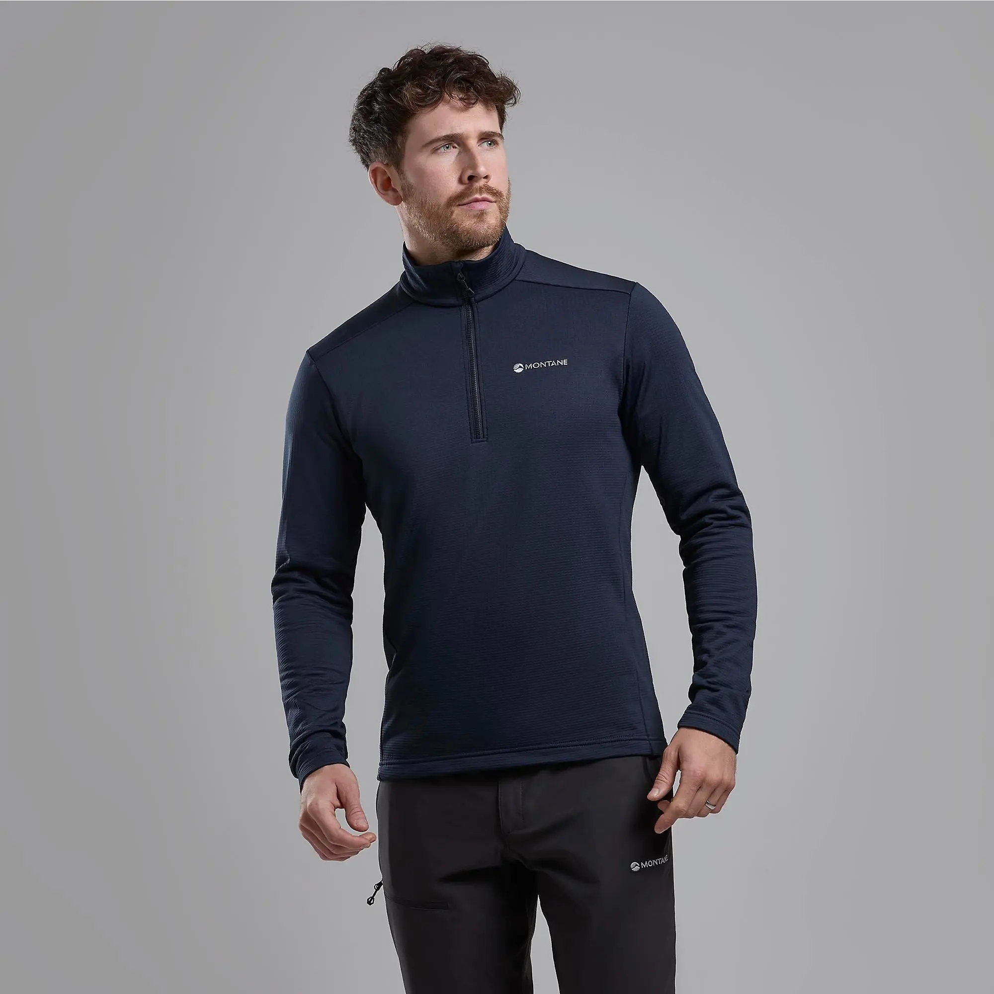 Product image 2 of 6 of Montane Men's Protium Fleece Pull-On Jacket - Eclipse Blue