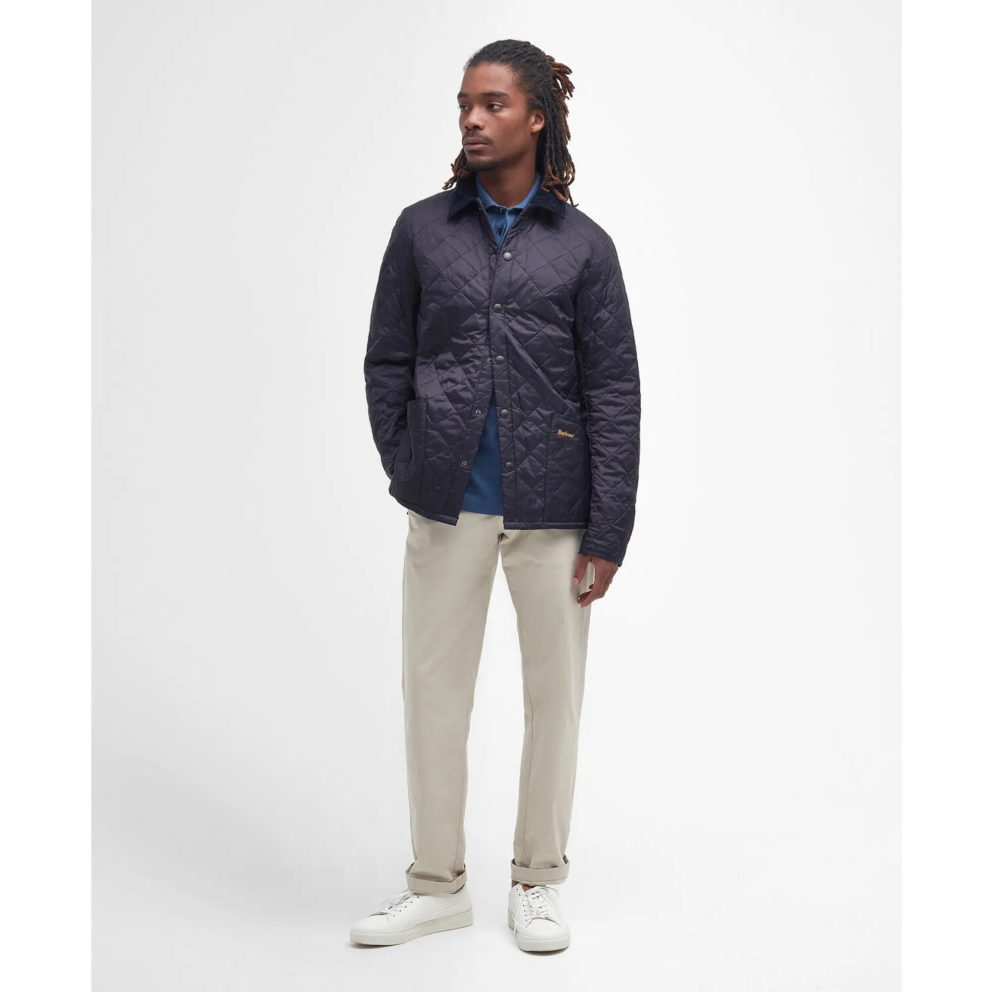 Product image 3 of 6 of Barbour Men's Heritage Liddesdale Quilted Jacket - Navy