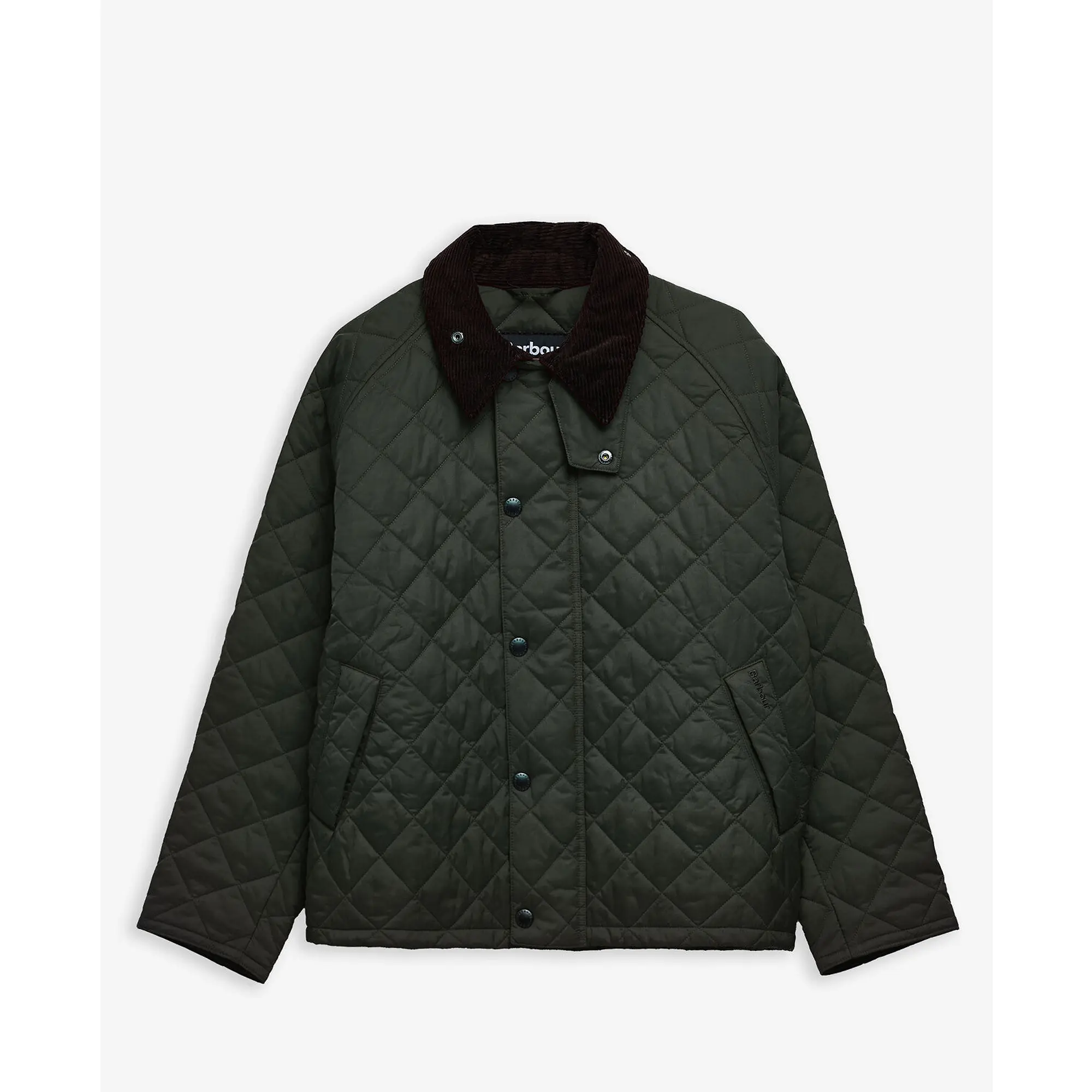 Product image 9 of 17 of Barbour Men's OS Transport Quilted Jacket - Sage