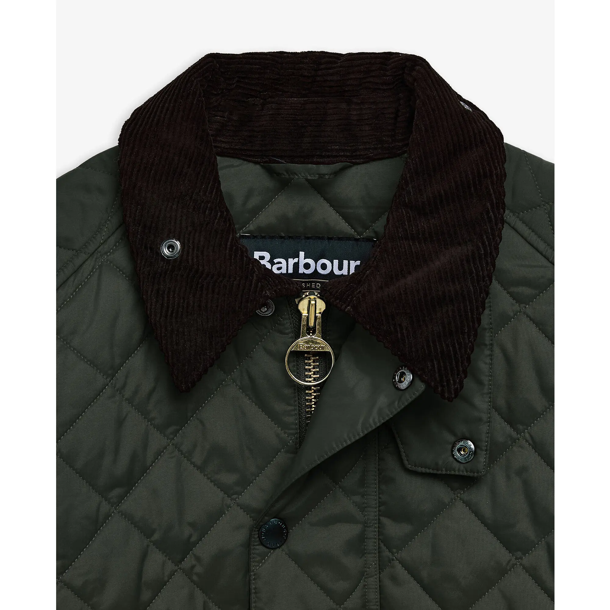 Product image 12 of 17 of Barbour Men's OS Transport Quilted Jacket - Sage