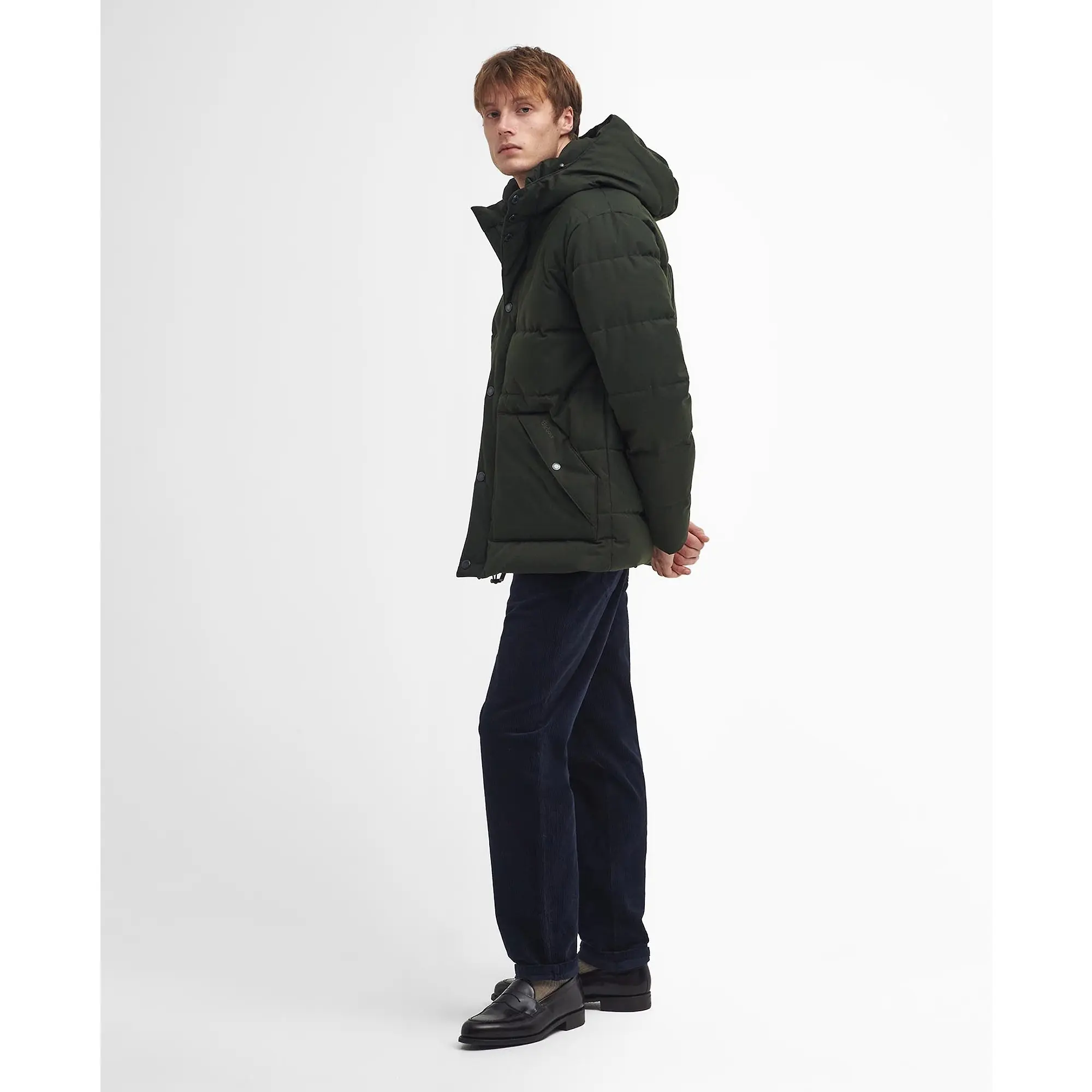 Product image 6 of 9 of Barbour Men's Brampton Puffer Jacket - Sage
