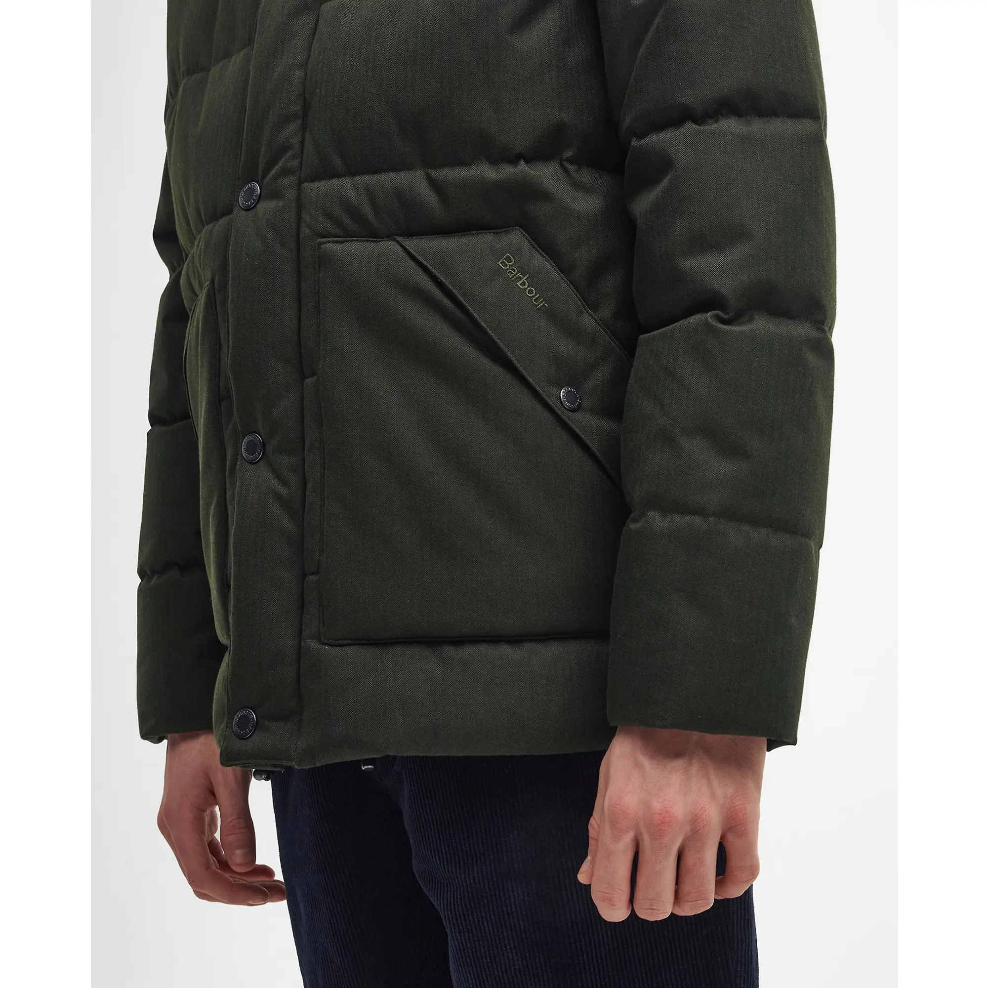 Product image 8 of 9 of Barbour Men's Brampton Puffer Jacket - Sage