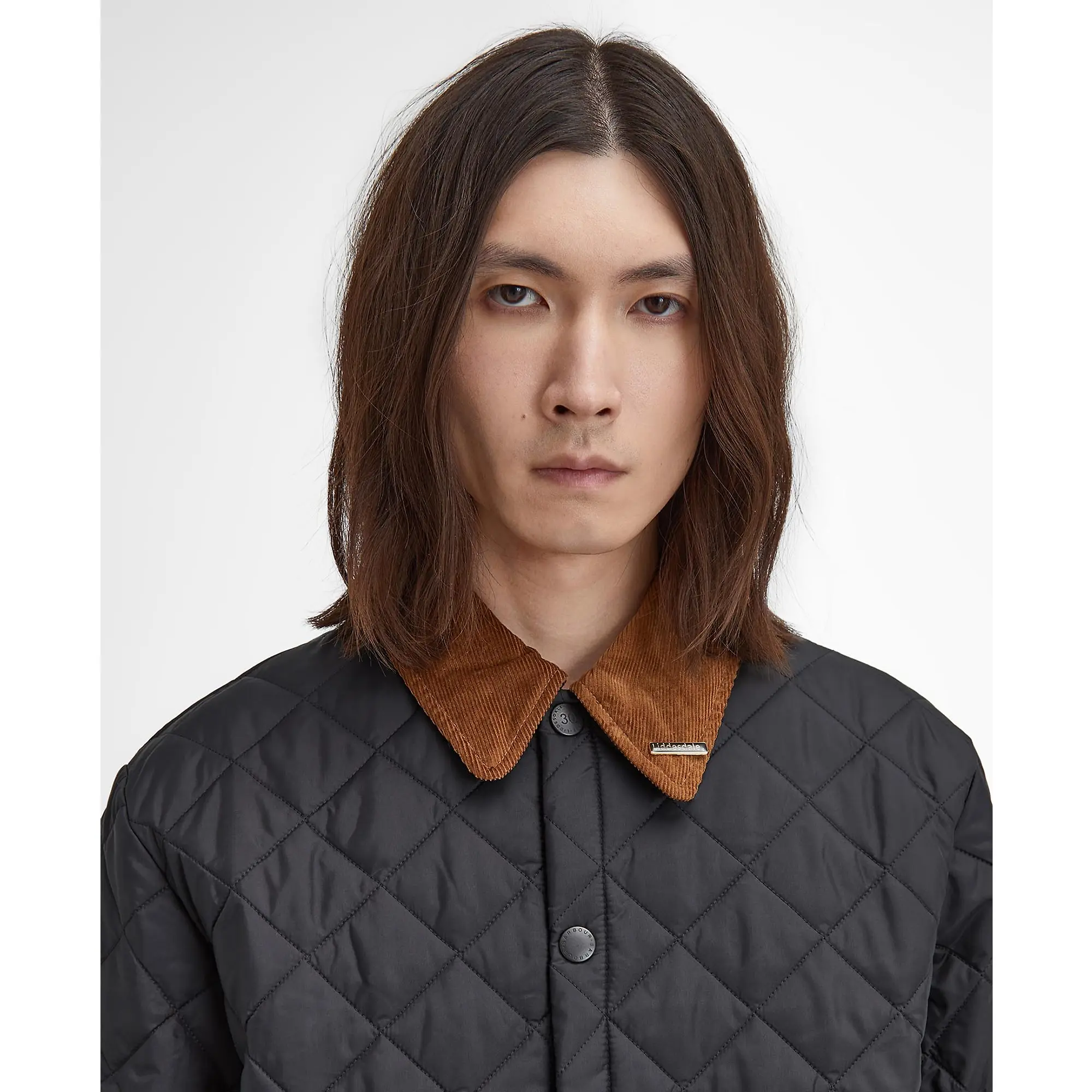 Product image 9 of 13 of Barbour Men's 30th Anniversary Liddesdale Quilted Jacket - Black