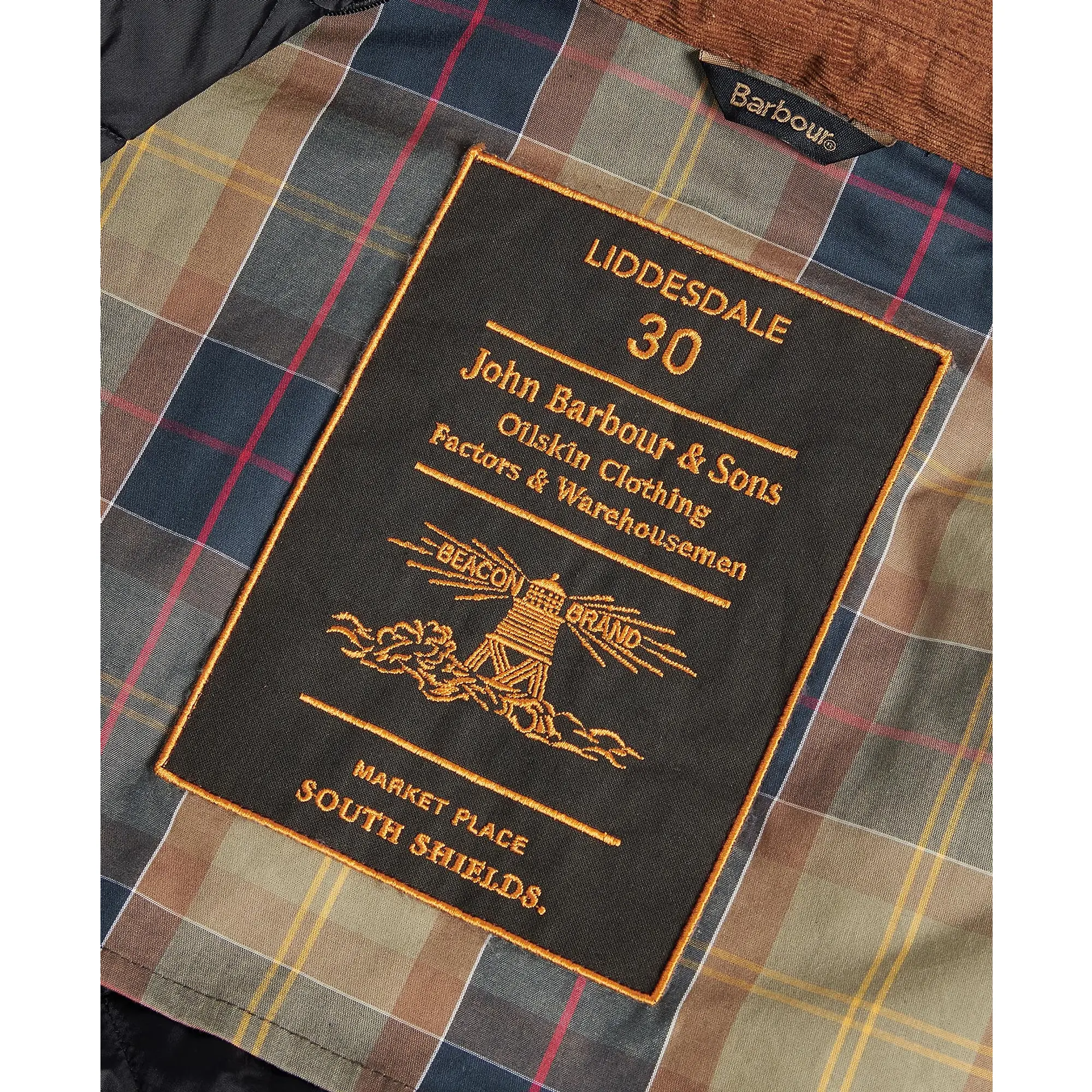 Product image 3 of 13 of Barbour Men's 30th Anniversary Liddesdale Quilted Jacket - Black