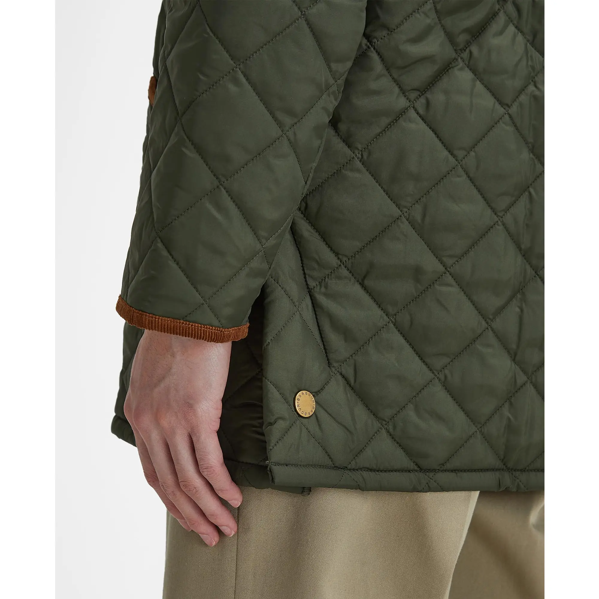 Product image 11 of 13 of Barbour Men's 30th Anniversary Liddesdale Quilted Jacket - Olive
