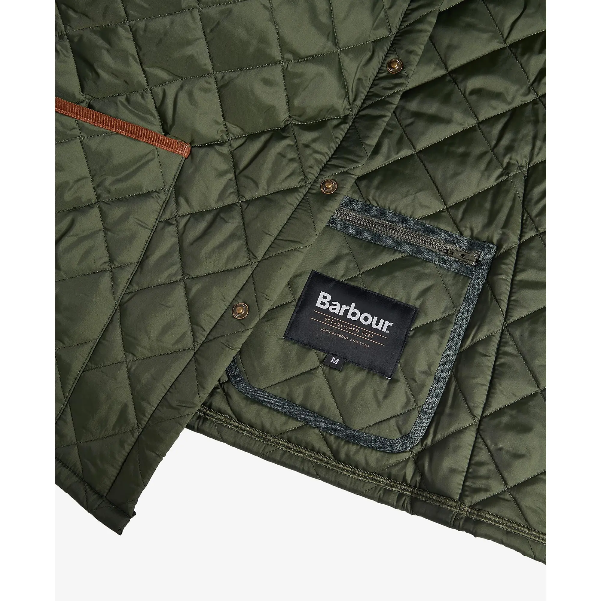 Product image 12 of 13 of Barbour Men's 30th Anniversary Liddesdale Quilted Jacket - Olive
