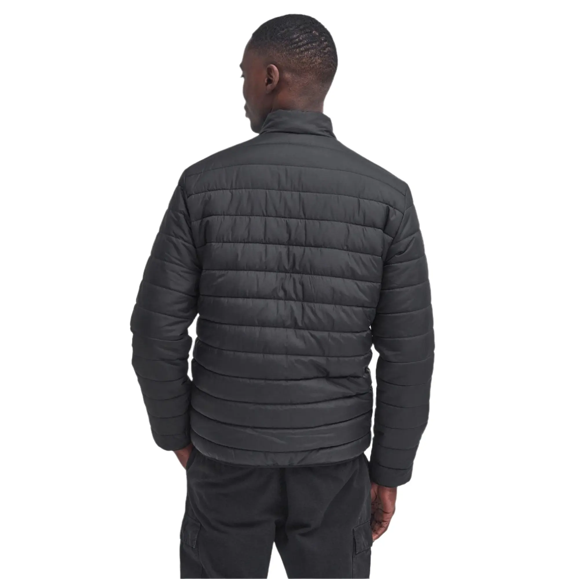 Product image 3 of 7 of Barbour International Men's Ledley Quilted Jacket - Black