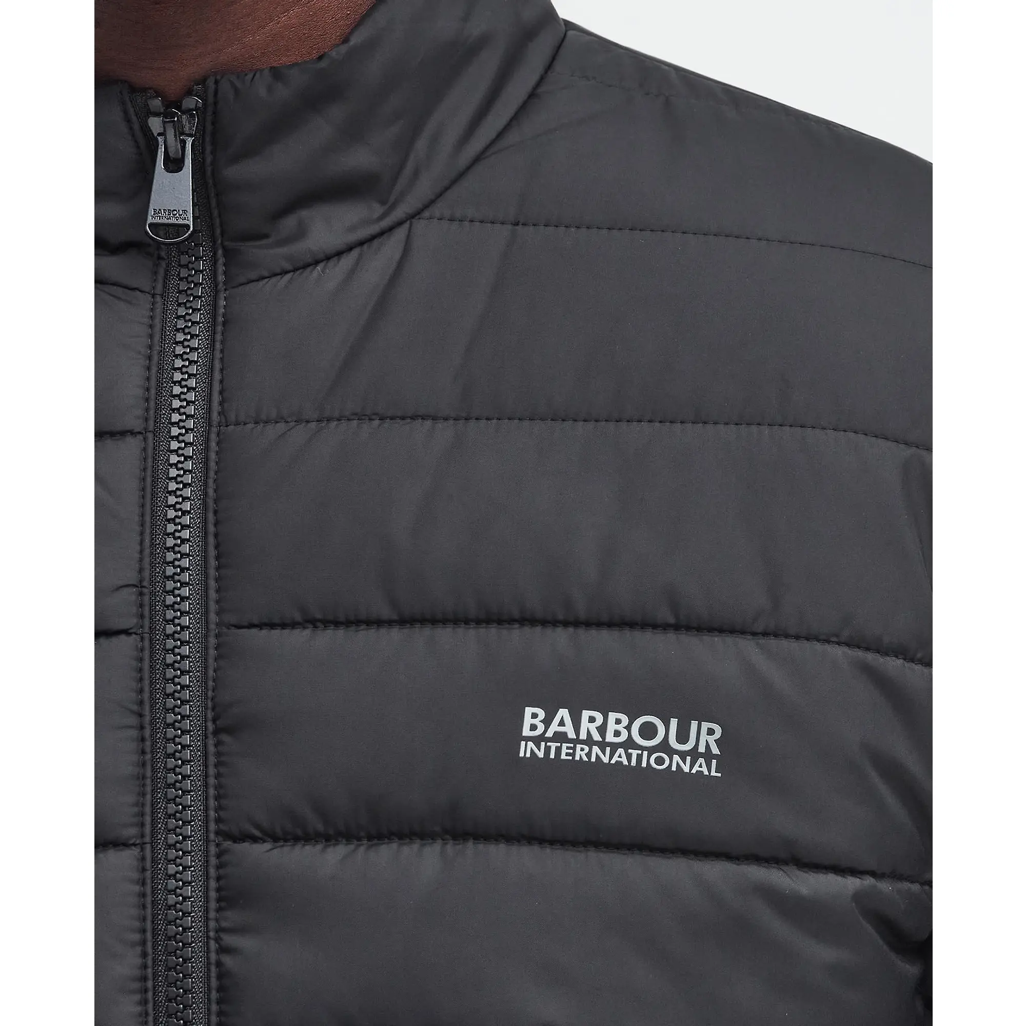 Product image 6 of 7 of Barbour International Men's Ledley Quilted Jacket - Black