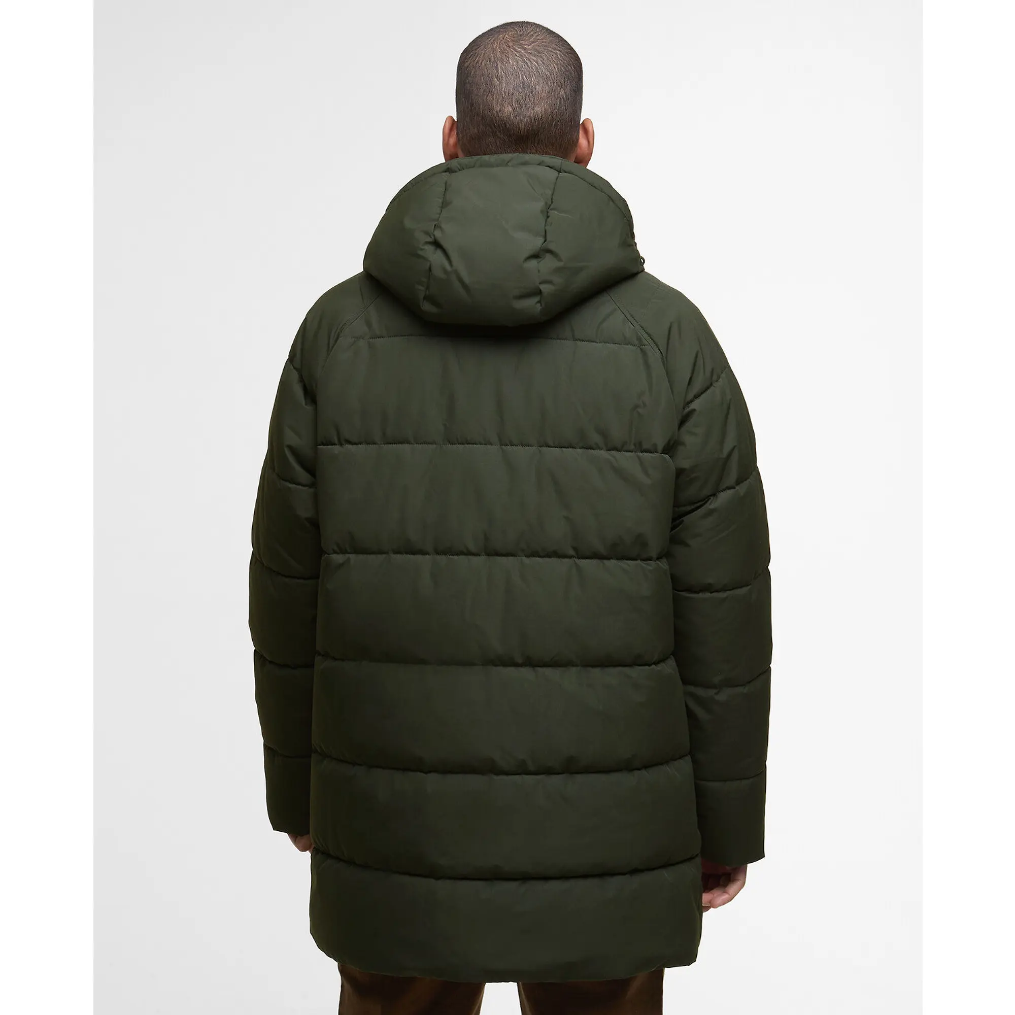 Product image 4 of 8 of Barbour Men's Hooded Bedale Puffer Jacket - Sage