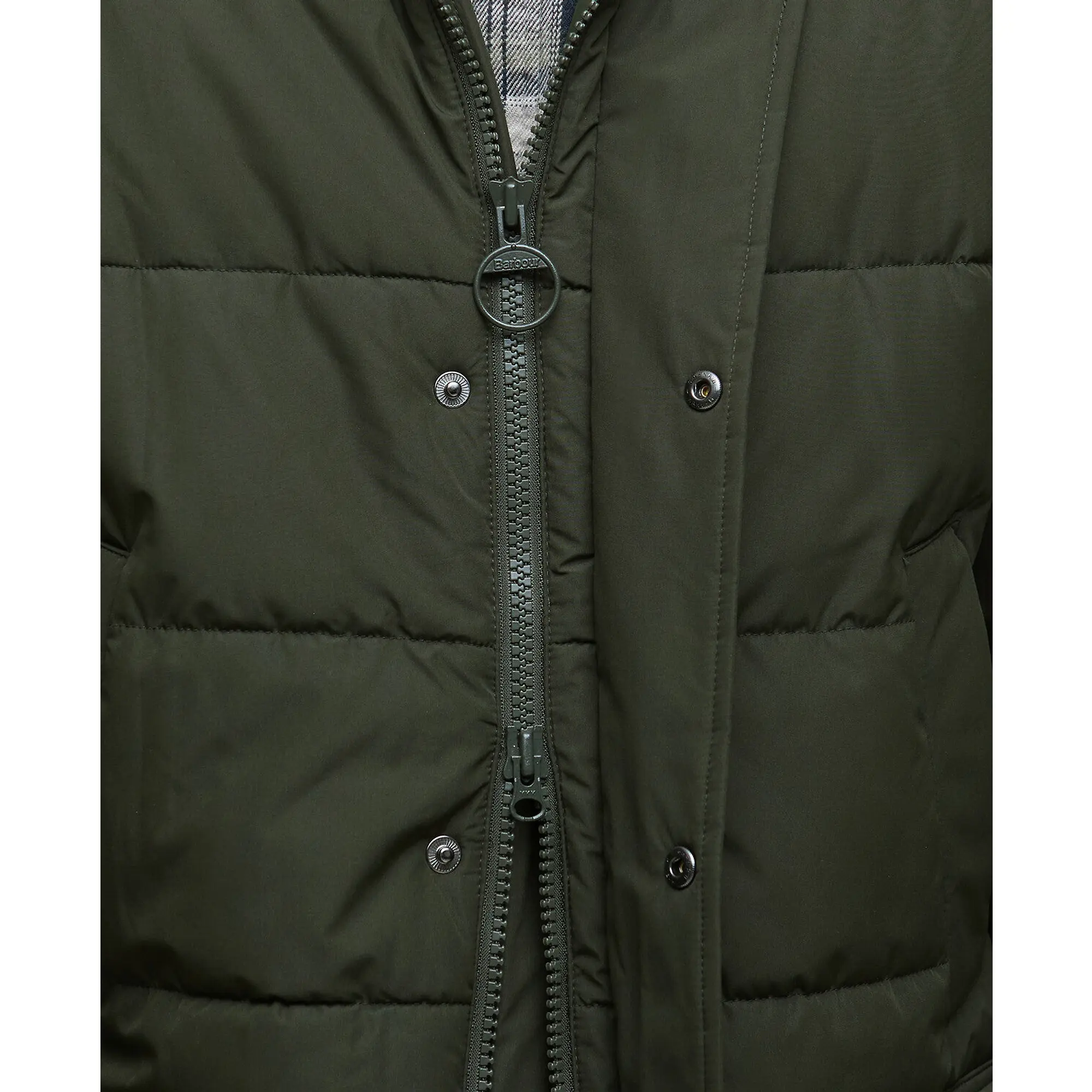 Product image 6 of 8 of Barbour Men's Hooded Bedale Puffer Jacket - Sage