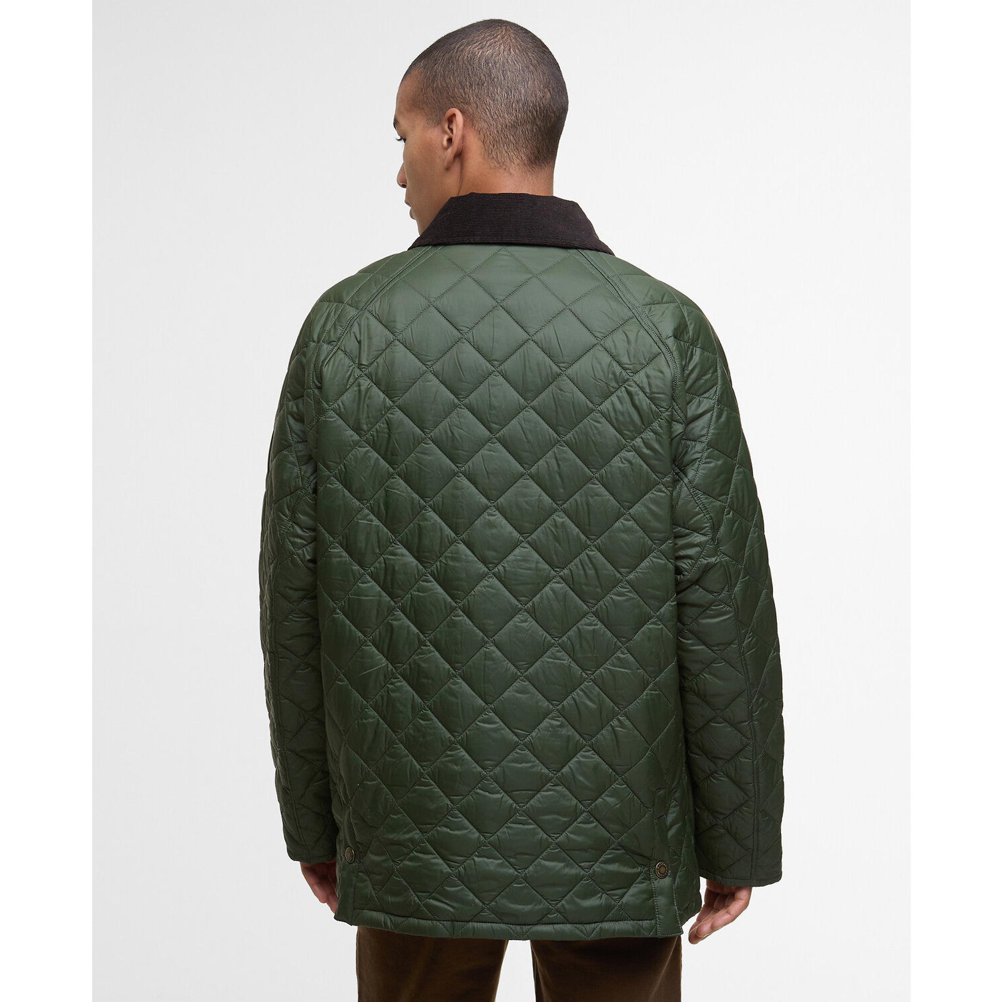 Barbour Men's Essential Bedale Quilted Jacket - Sage | British Attire