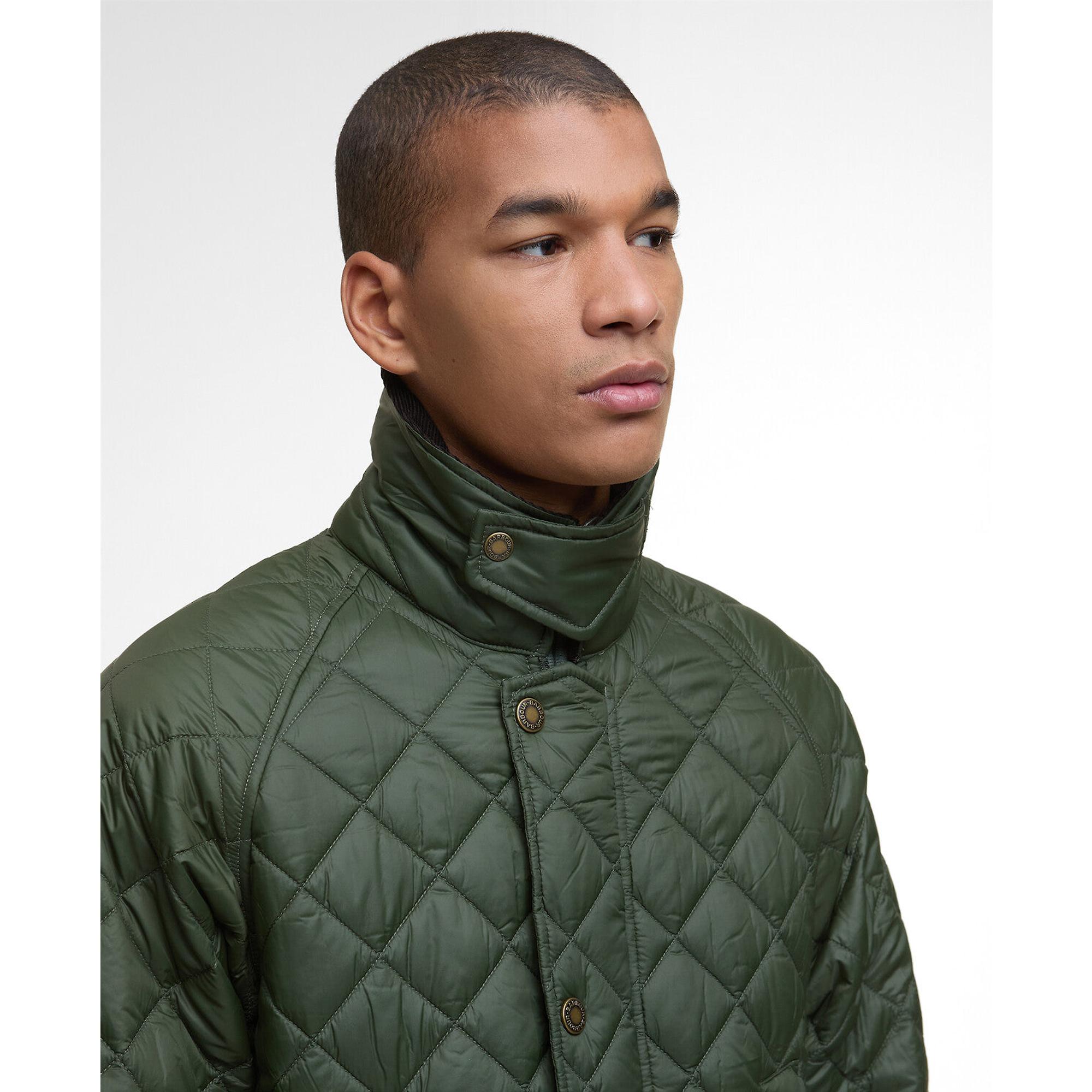 Barbour Men's Essential Bedale Quilted Jacket - Sage | British Attire