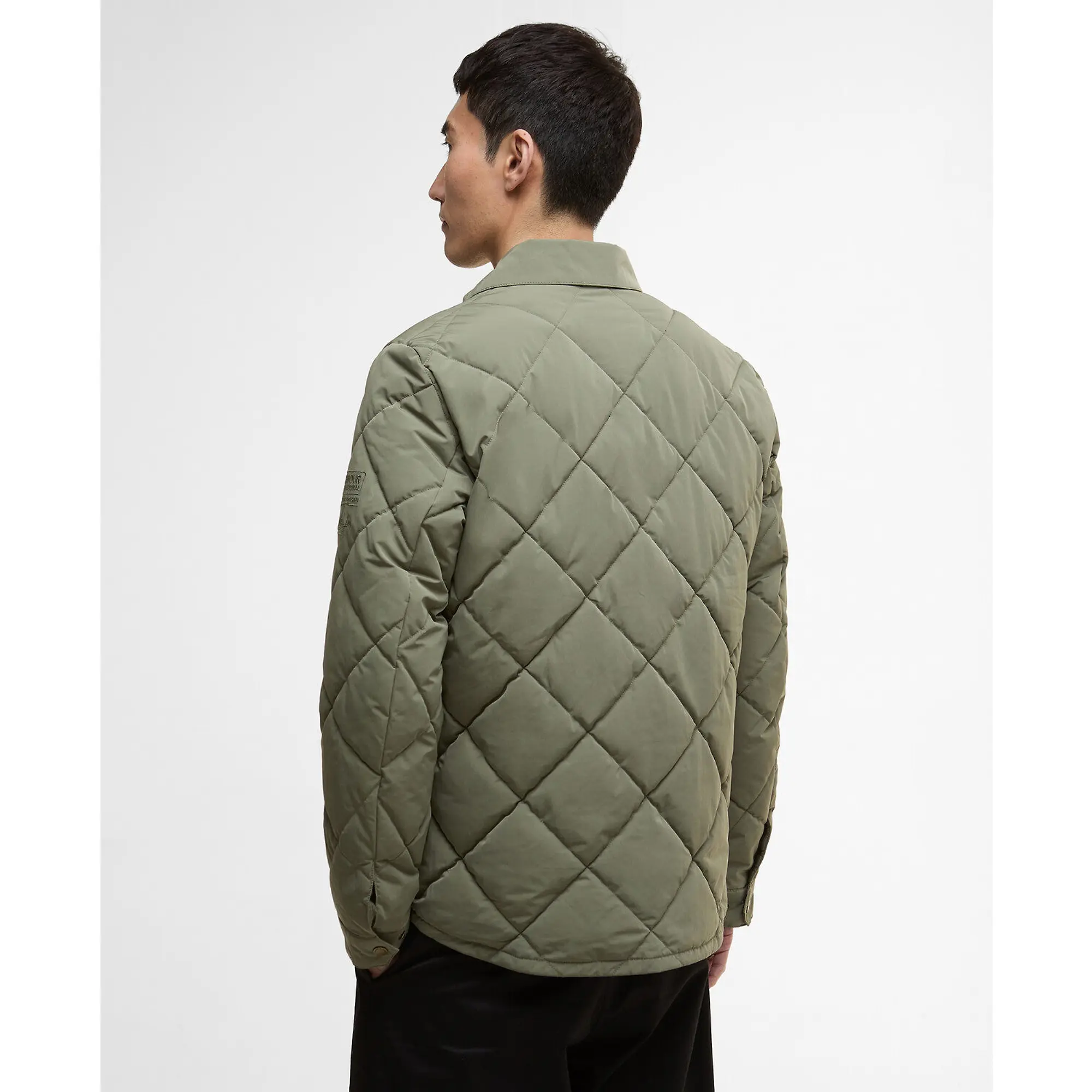 Product image 4 of 6 of Barbour International Men's Axwell Puffer Jacket - Light Moss
