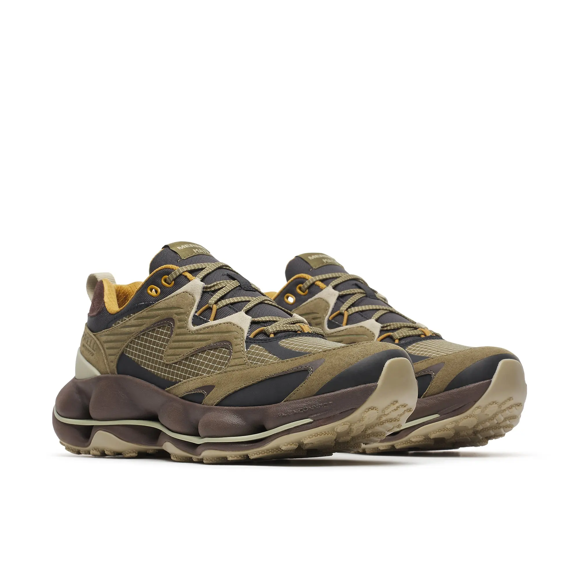 Product image 2 of 9 of Merrell Men's Speedarc Matis Leather Waterproof Trainers - Loden