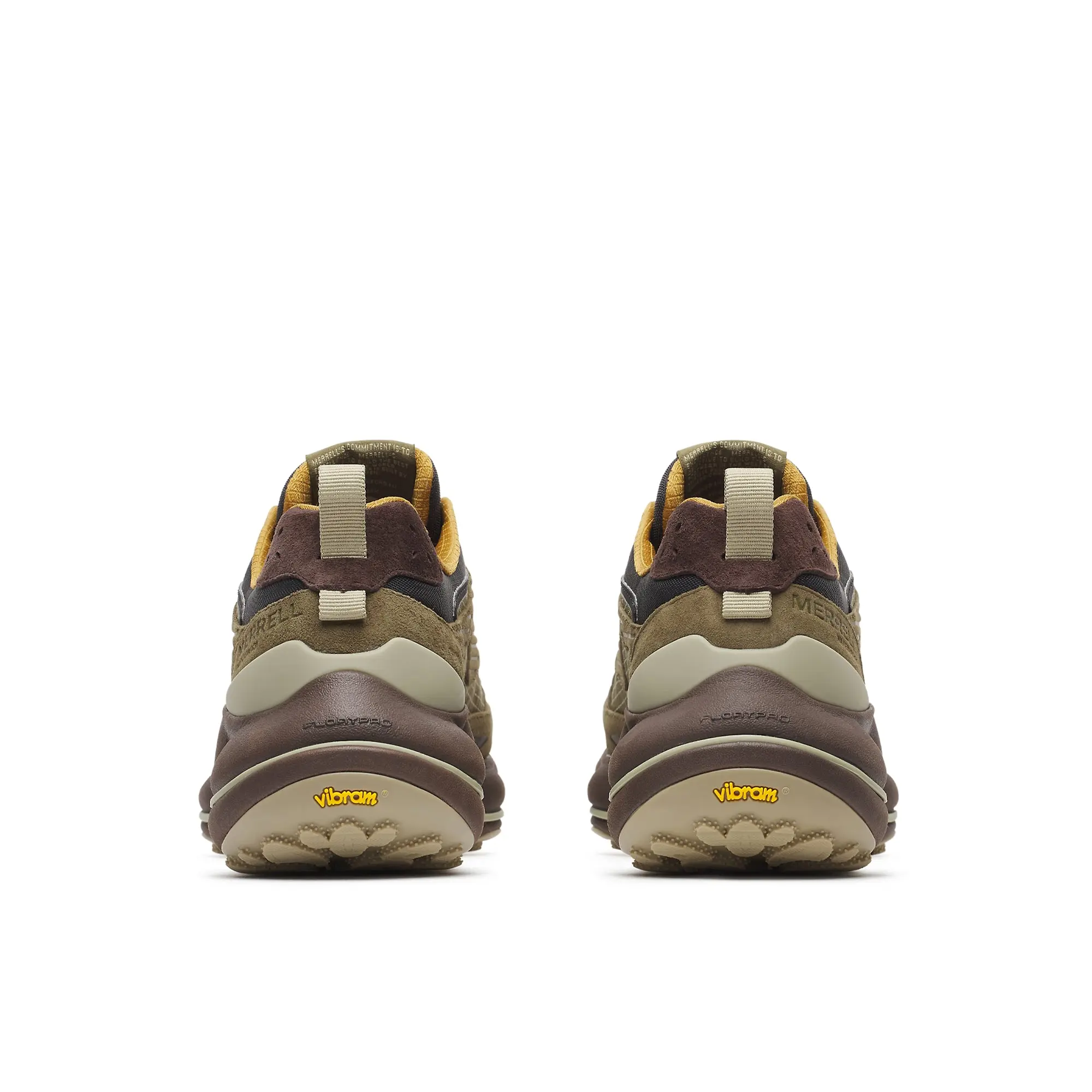 Product image 5 of 9 of Merrell Men's Speedarc Matis Leather Waterproof Trainers - Loden