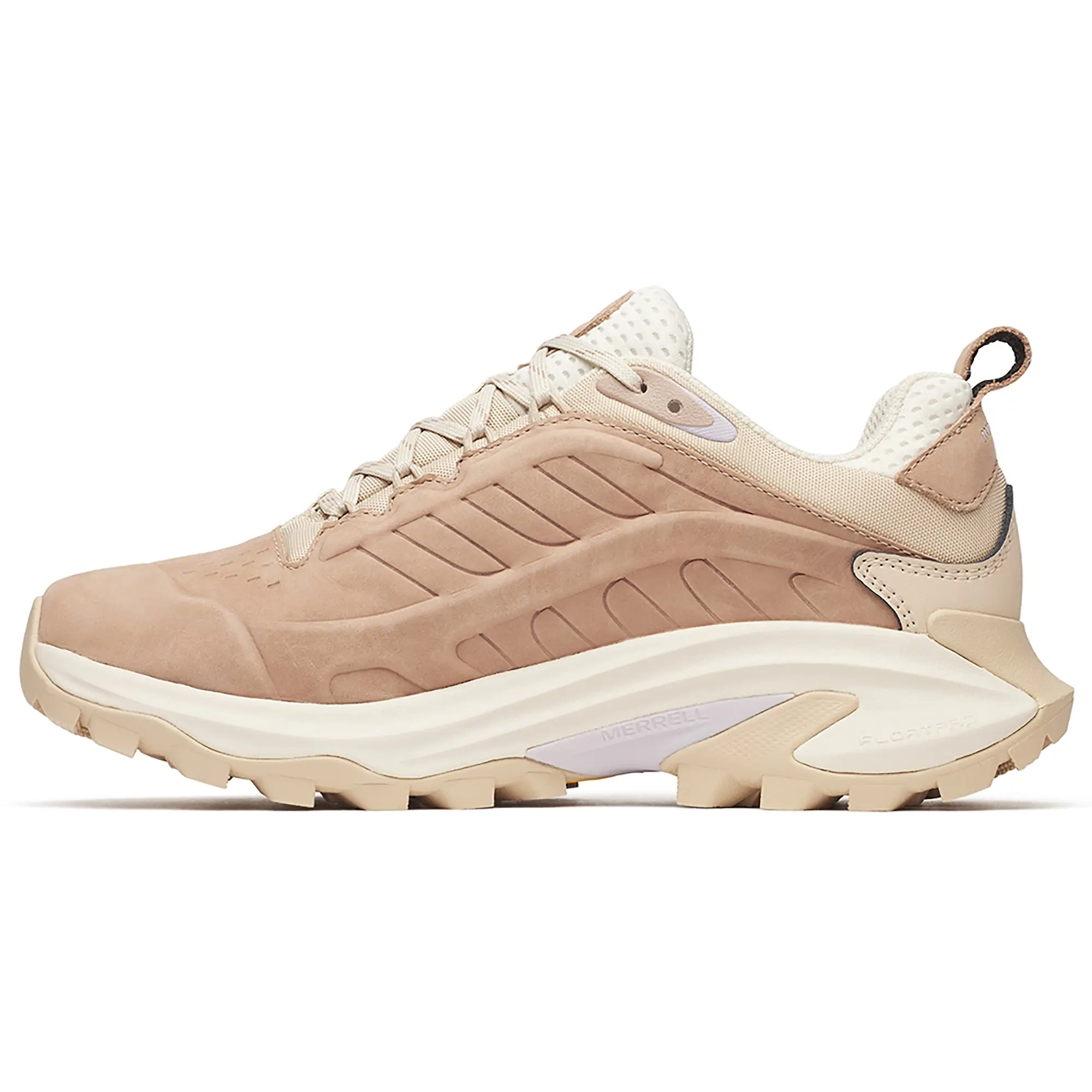 Product image 3 of 5 of Merrell Women's Moab Speed 2 Leather Waterproof Trainers - Hazel