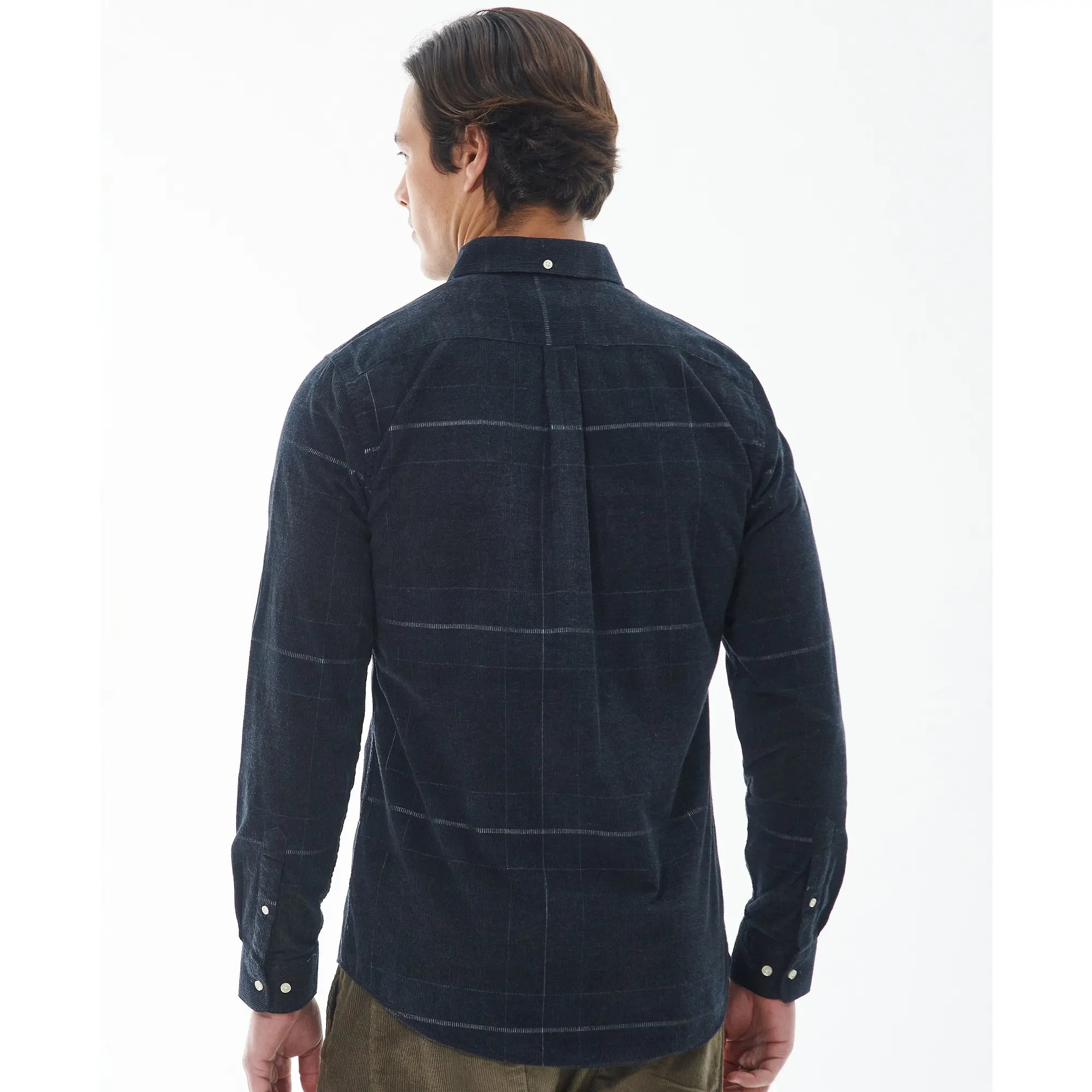 Product image 3 of 6 of Barbour Men's Blair Tailored Shirt - Black/Slate