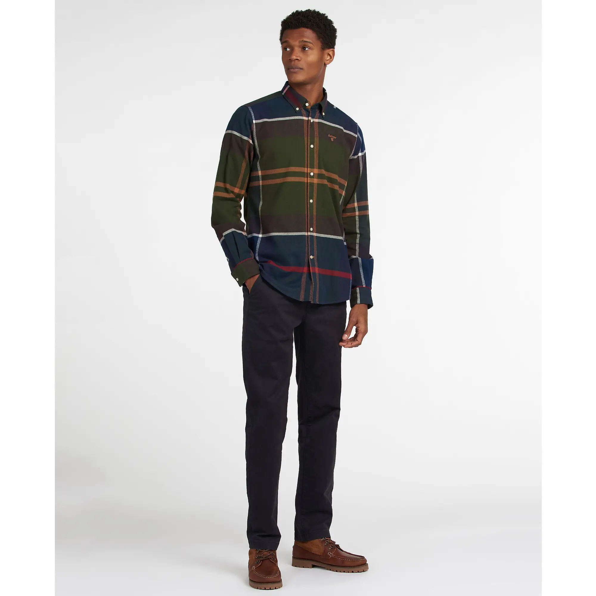 Product image 2 of 7 of Barbour Men's Iceloch Tailored Fit Shirt - Classic