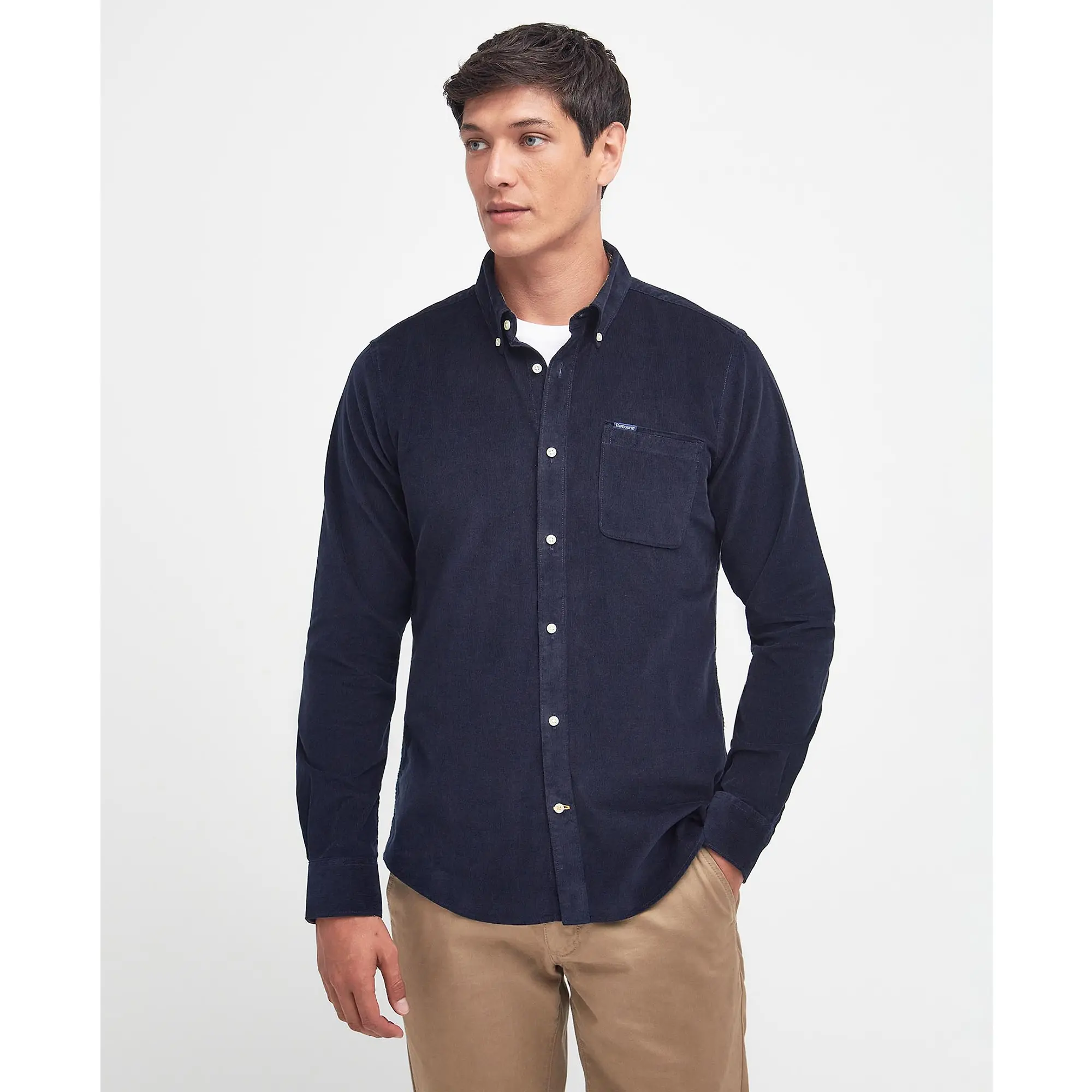Product image 2 of 8 of Barbour Men's Ramsey Tailored Fit Shirt - Navy