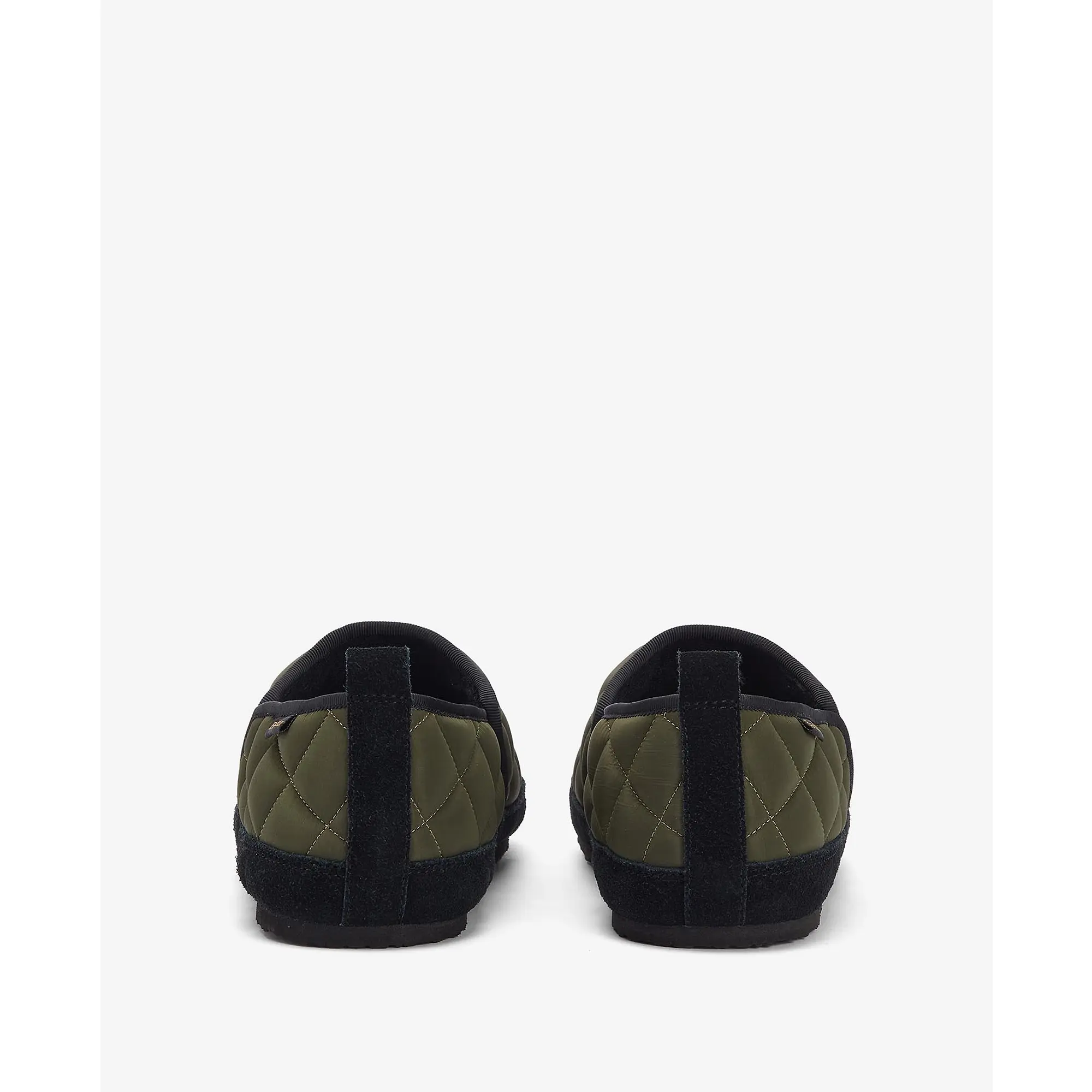 Product image 3 of 6 of Barbour Men's Hall Quilted Slippers - Olive