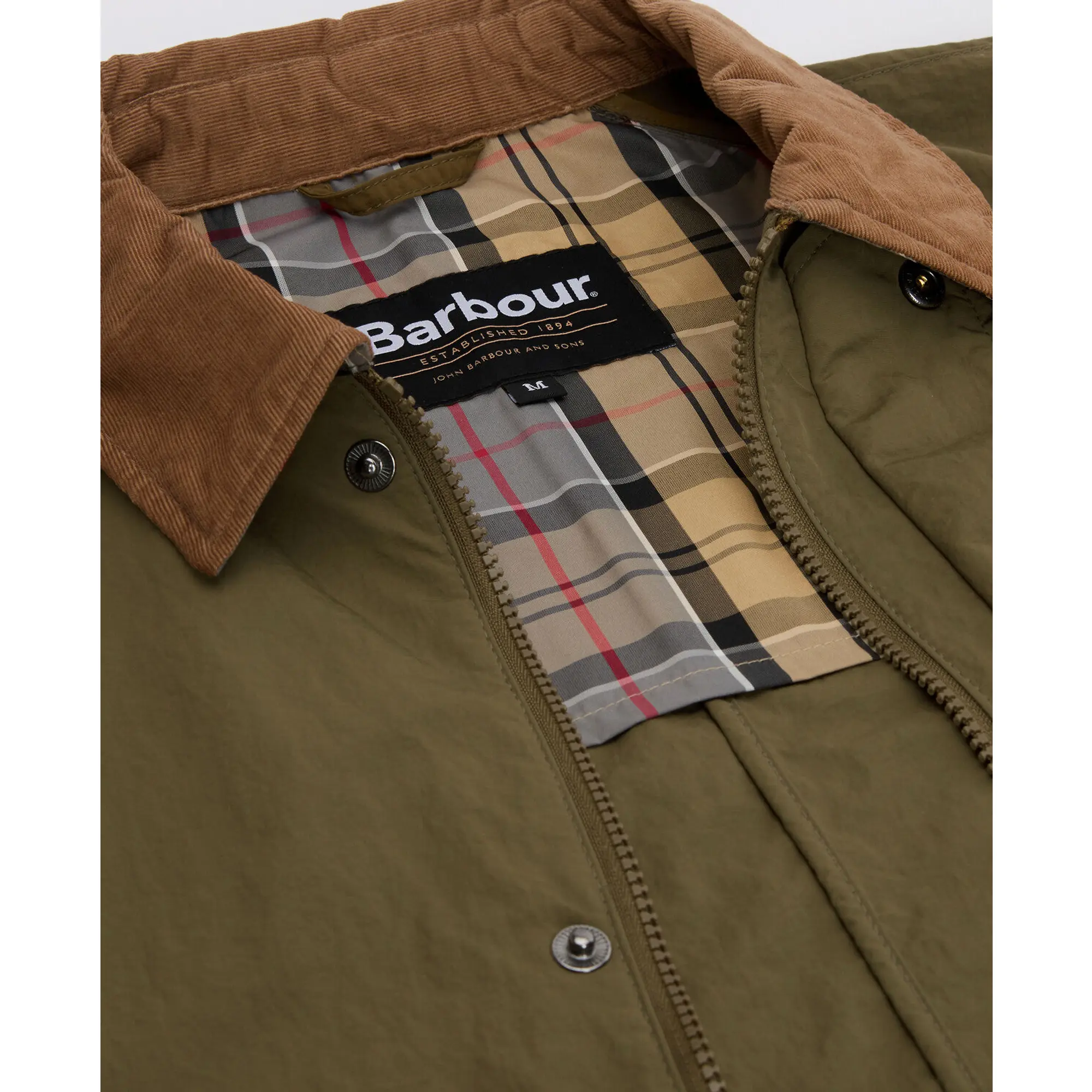 Product image 8 of 8 of Barbour Men's Ashby Showerproof Jacket - Beech