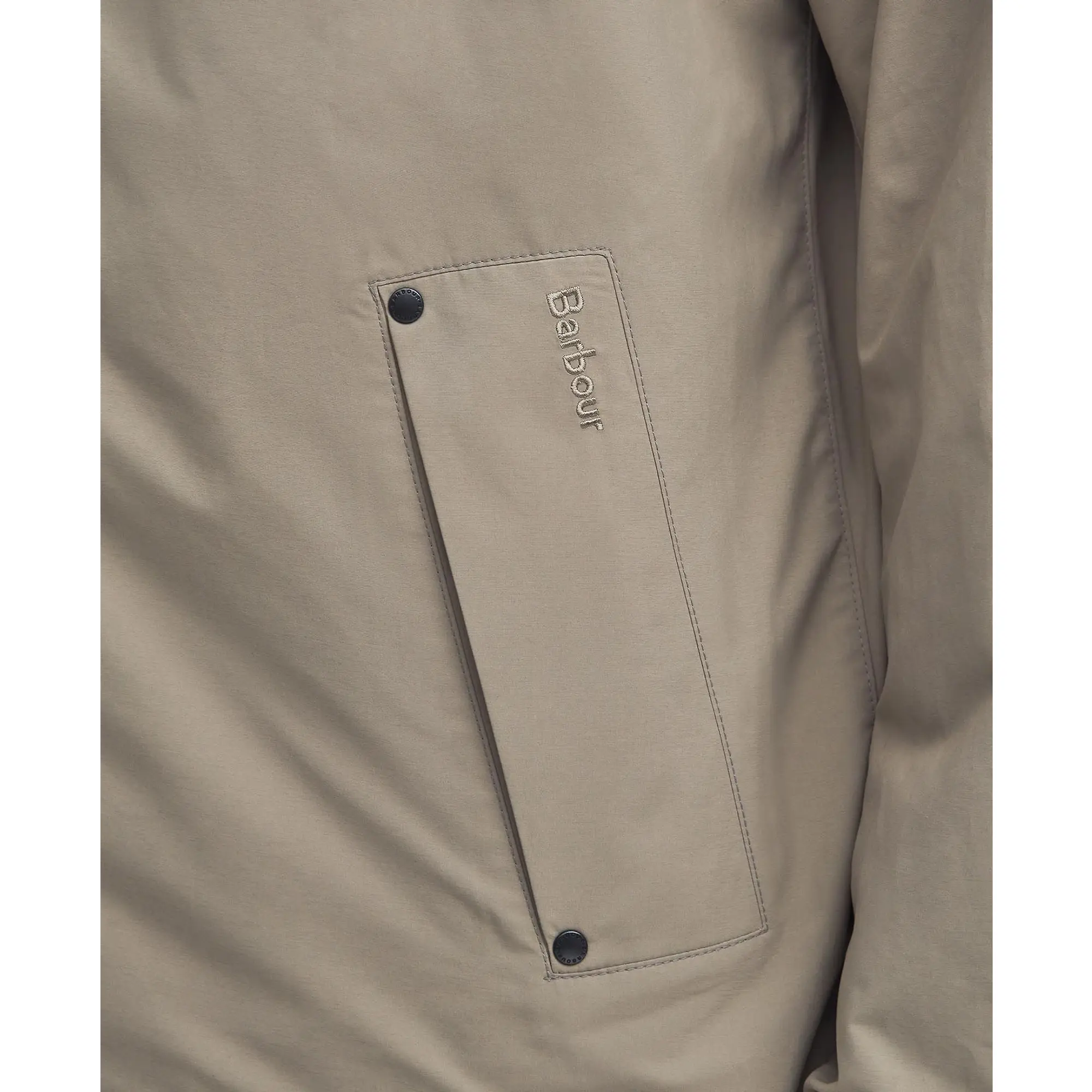 Product image 7 of 9 of Barbour Men's Kirkhill Showerproof Jacket - Concrete