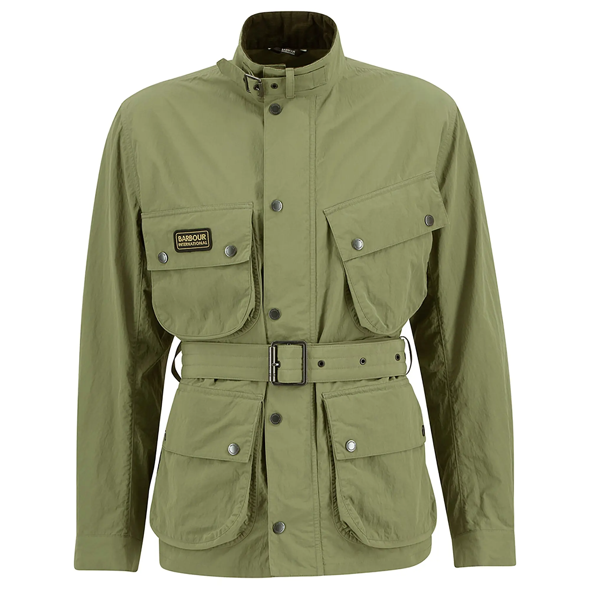 Product image 1 of 7 of Barbour International Men's Contemporary A7 Showerproof Jacket - Burnt Olive