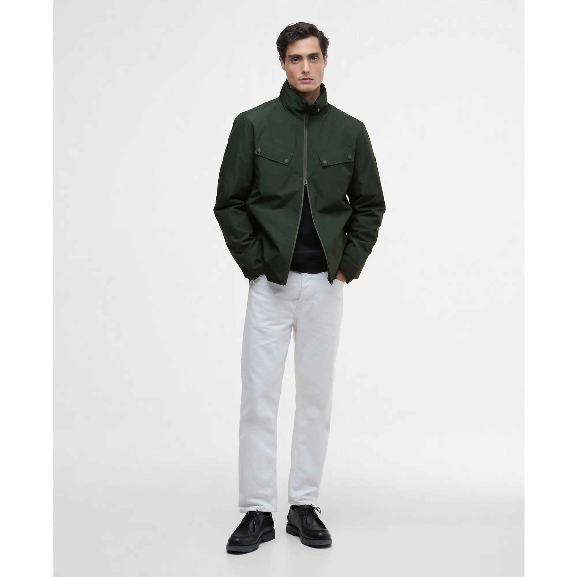 Product image 3 of 8 of Barbour International Men's Alver Showerproof Jacket - Sage