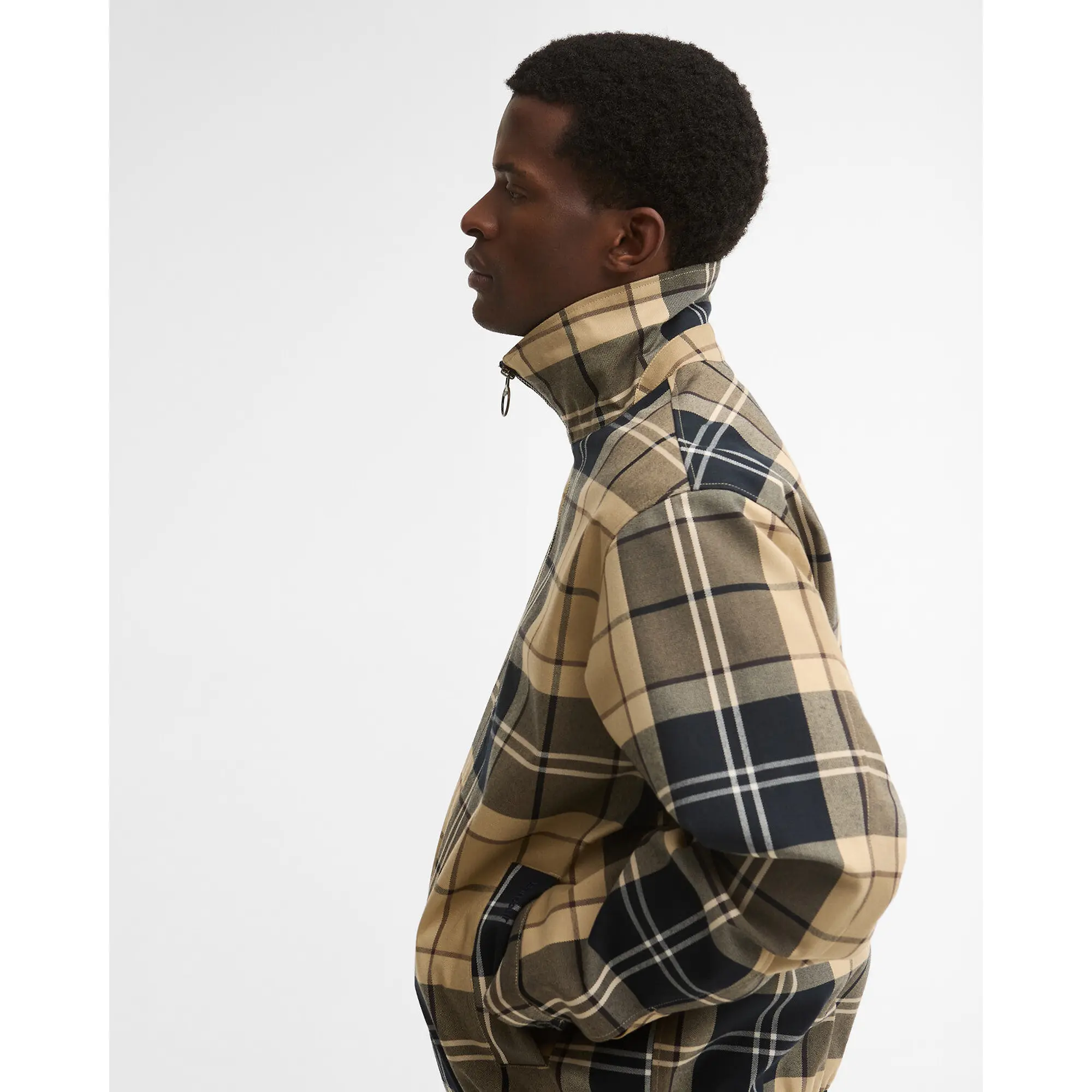Product image 5 of 7 of Barbour Men's Tartan Blouson Jacket - Birchwood Dress Tartan