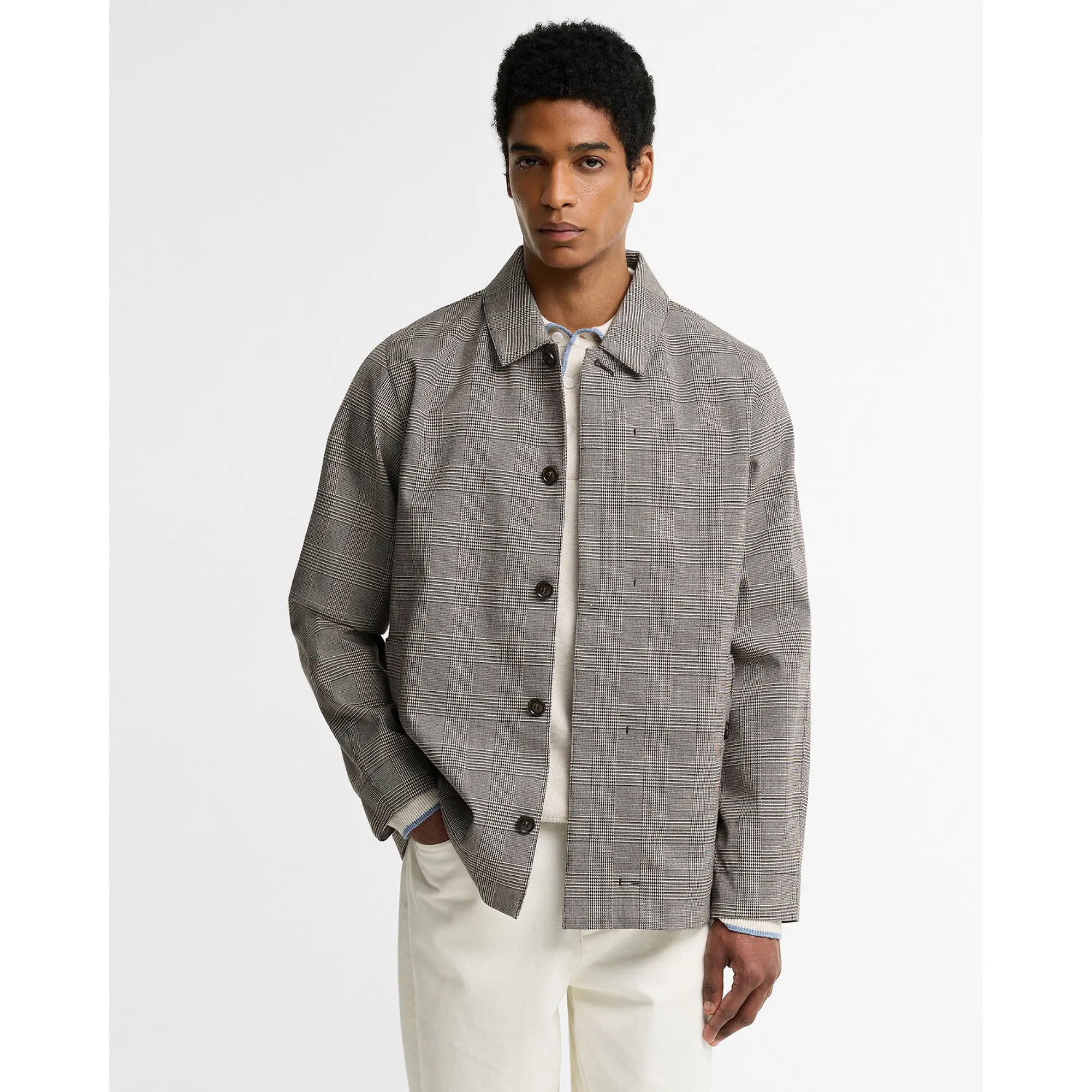 Product image 2 of 6 of Barbour Men's Short Lorden Jacket - Prince Of Wales Check