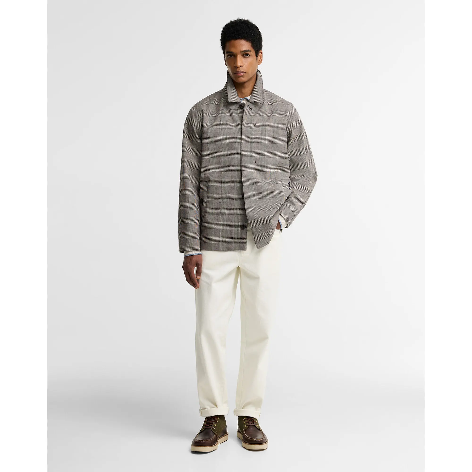 Product image 3 of 6 of Barbour Men's Short Lorden Jacket - Prince Of Wales Check