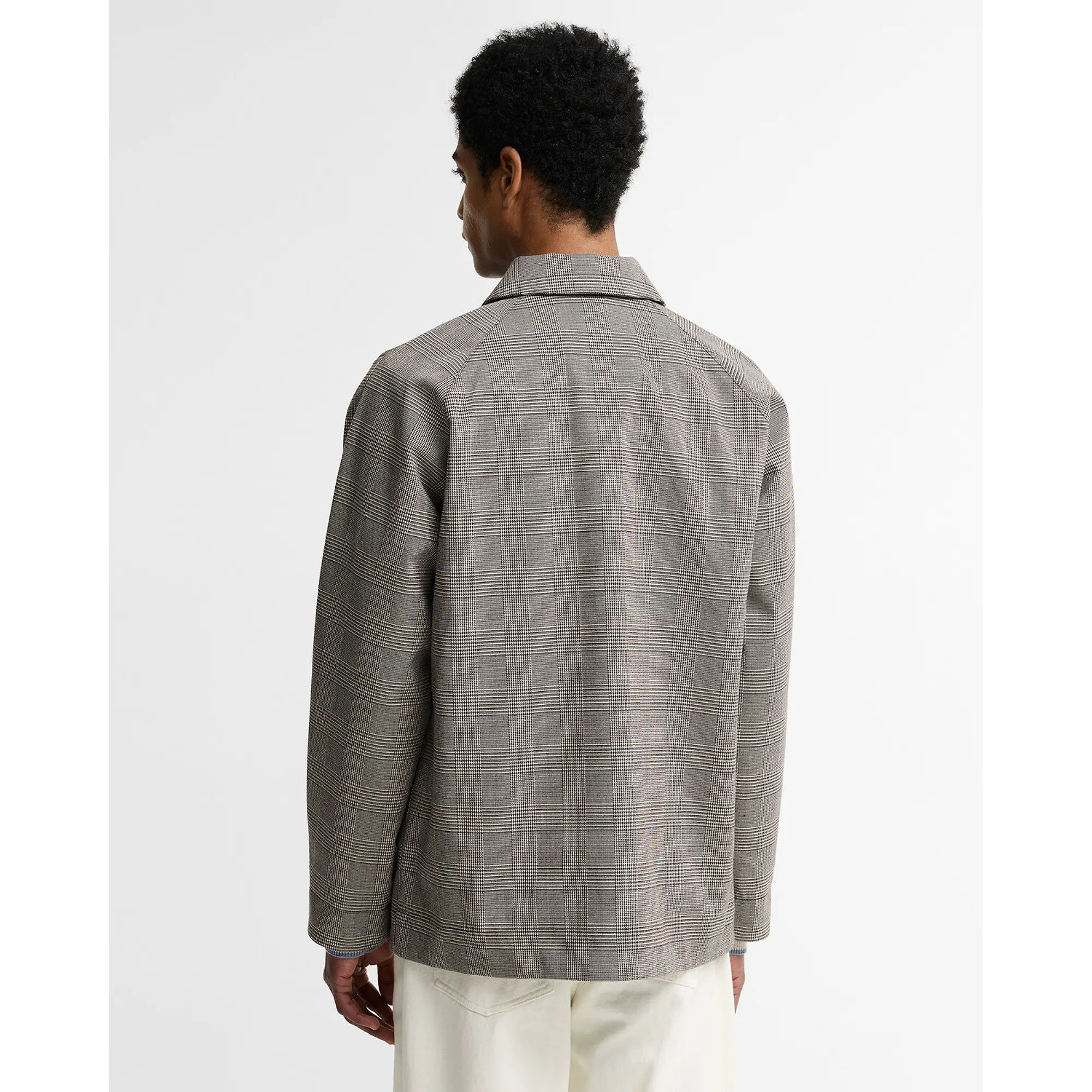 Product image 4 of 6 of Barbour Men's Short Lorden Jacket - Prince Of Wales Check