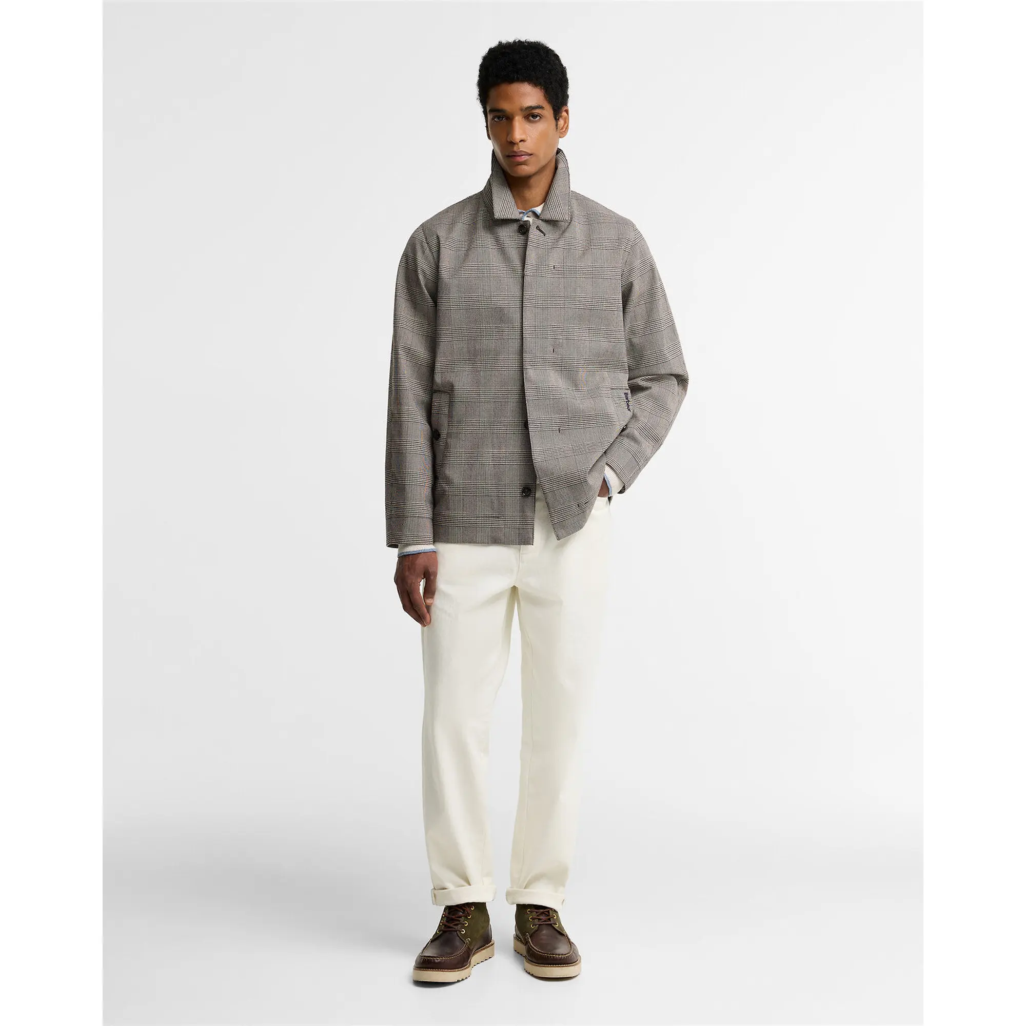Product image 6 of 6 of Barbour Men's Short Lorden Jacket - Prince Of Wales Check