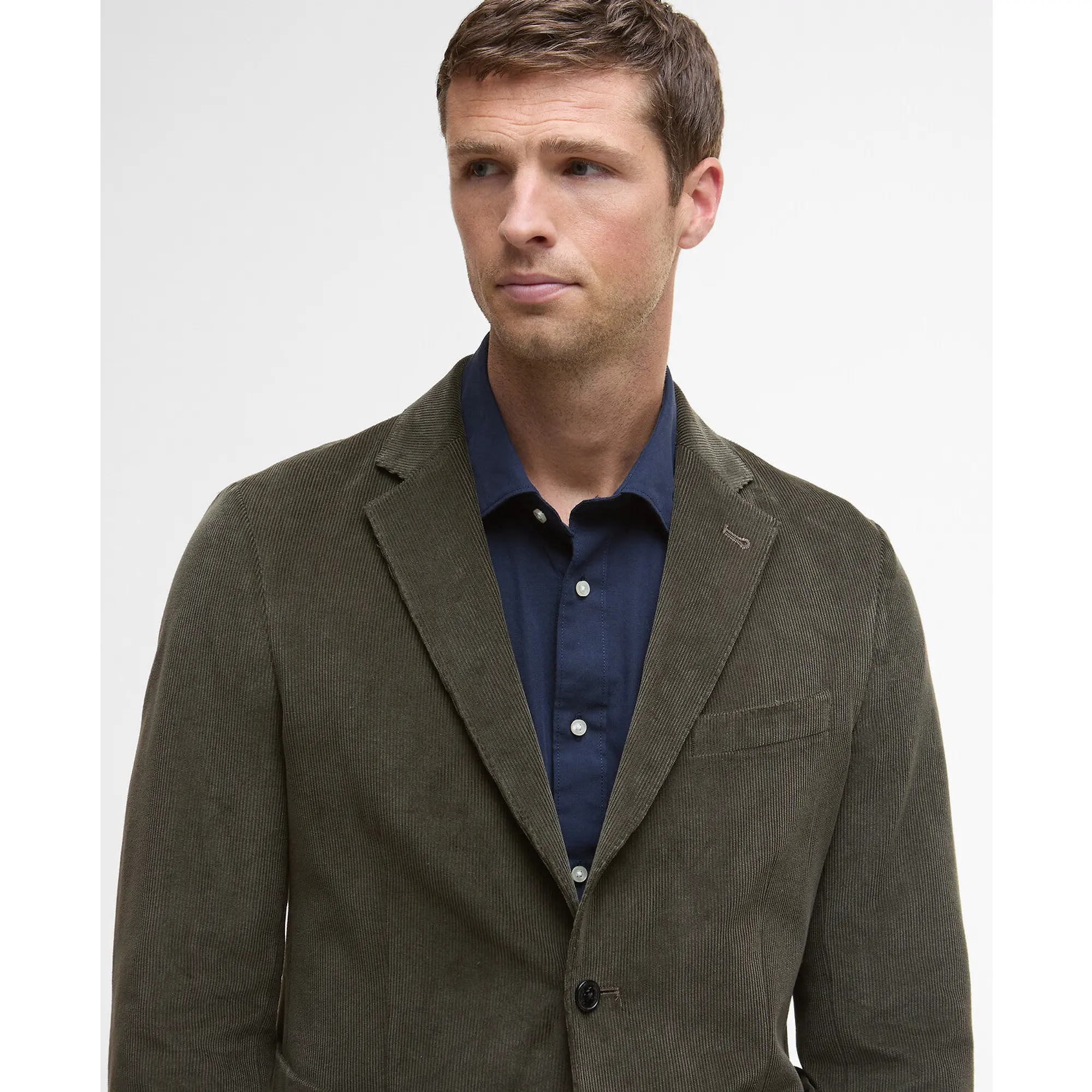 Product image 5 of 8 of Barbour Men's Wallington Cord Blazer - Olive
