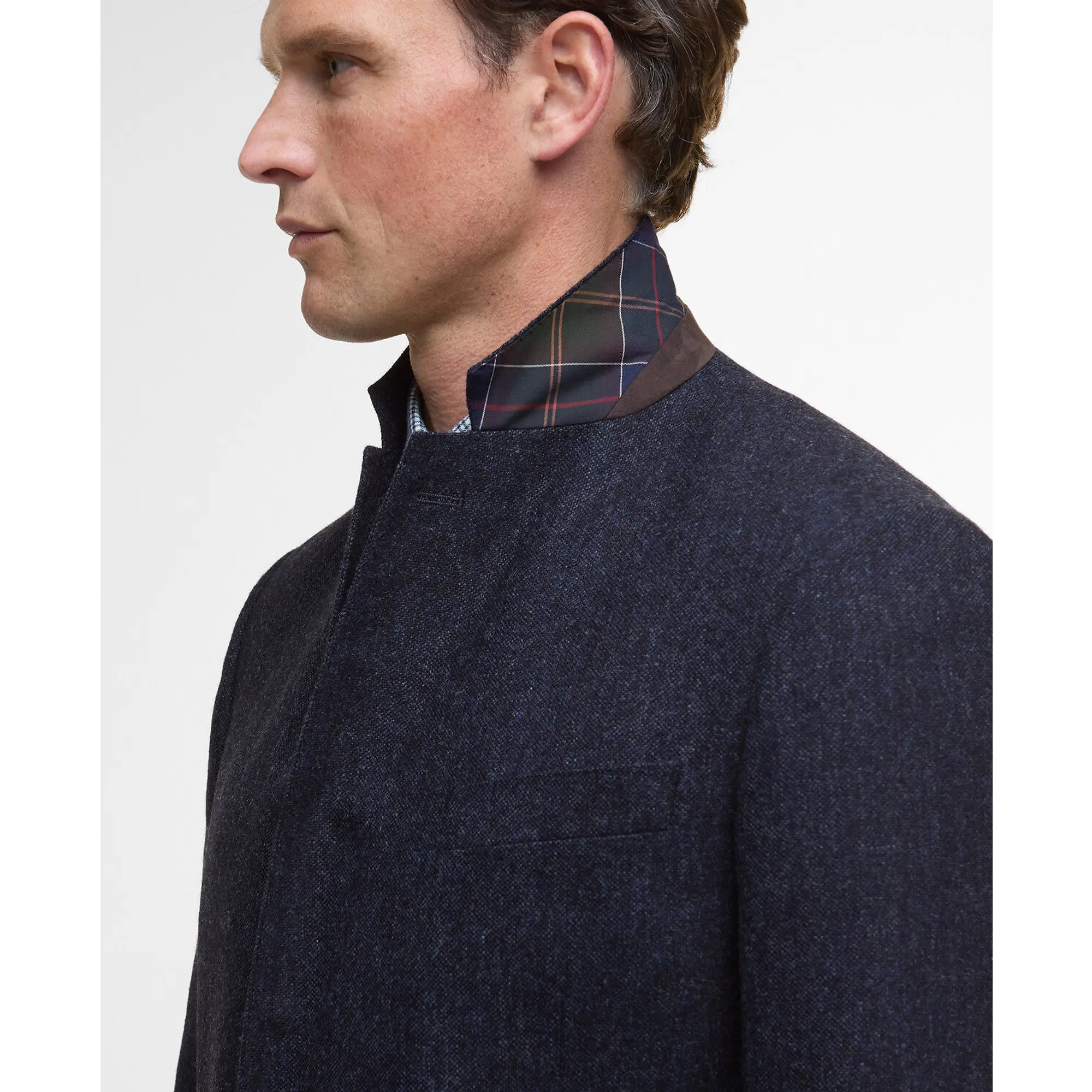 Product image 6 of 7 of Barbour Men's Godfrey Moons Shetland Blazer - Navy