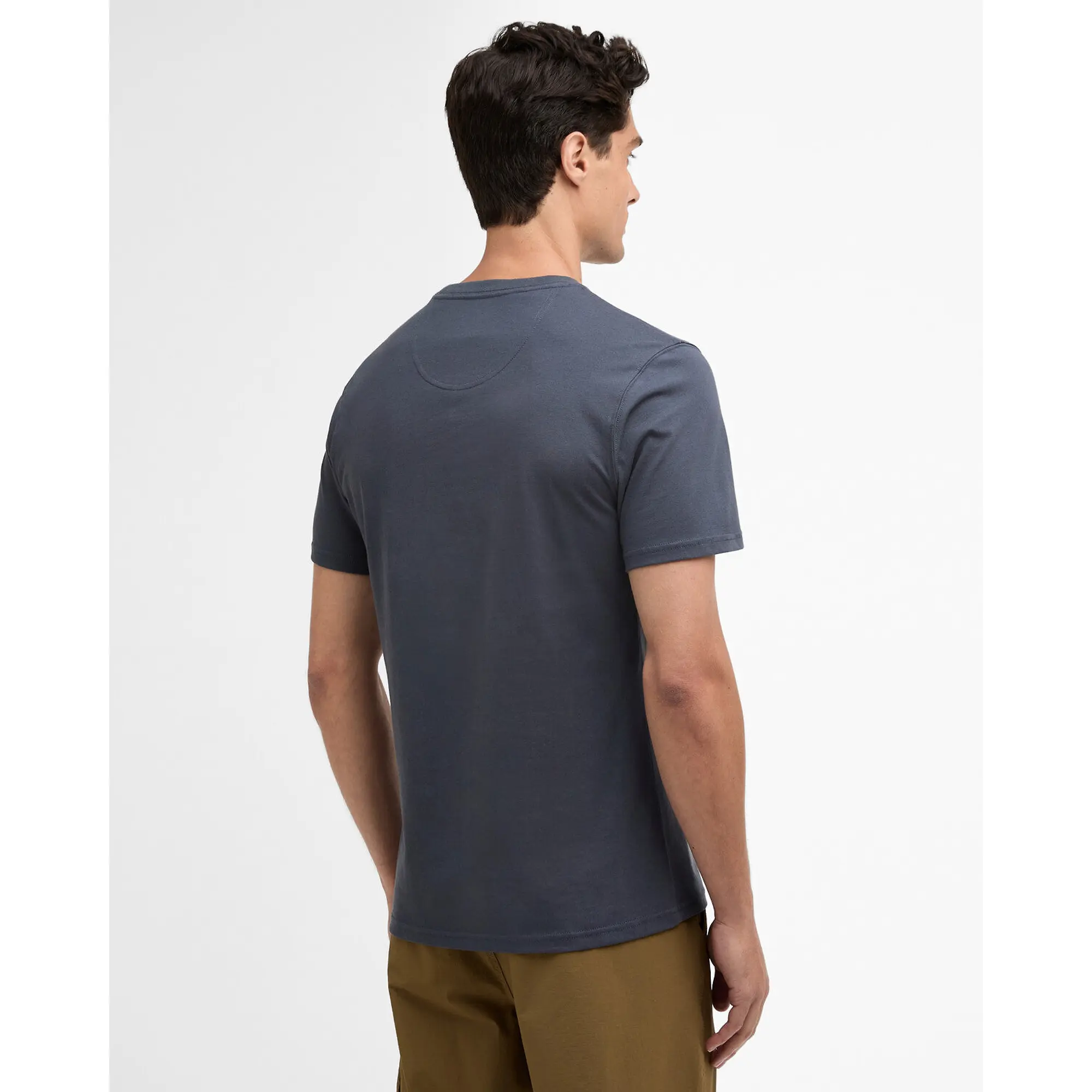 Product image 4 of 5 of Barbour International Men's Small Logo T-Shirt - Storm Grey