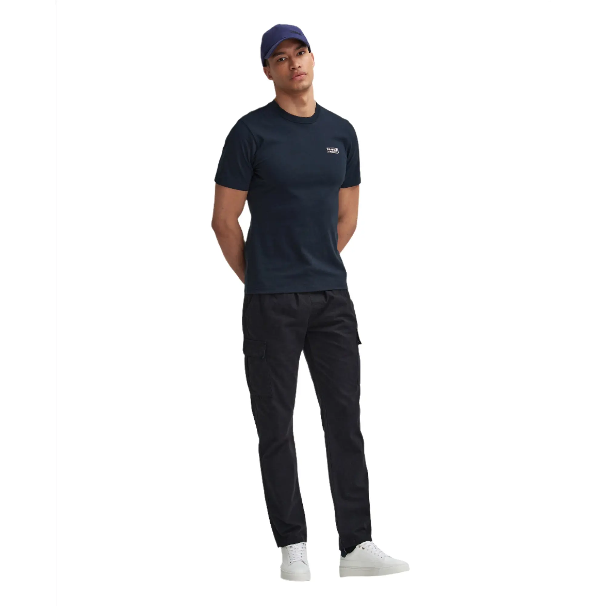 Product image 2 of 5 of Barbour International Men's Small Logo T-Shirt - Navy