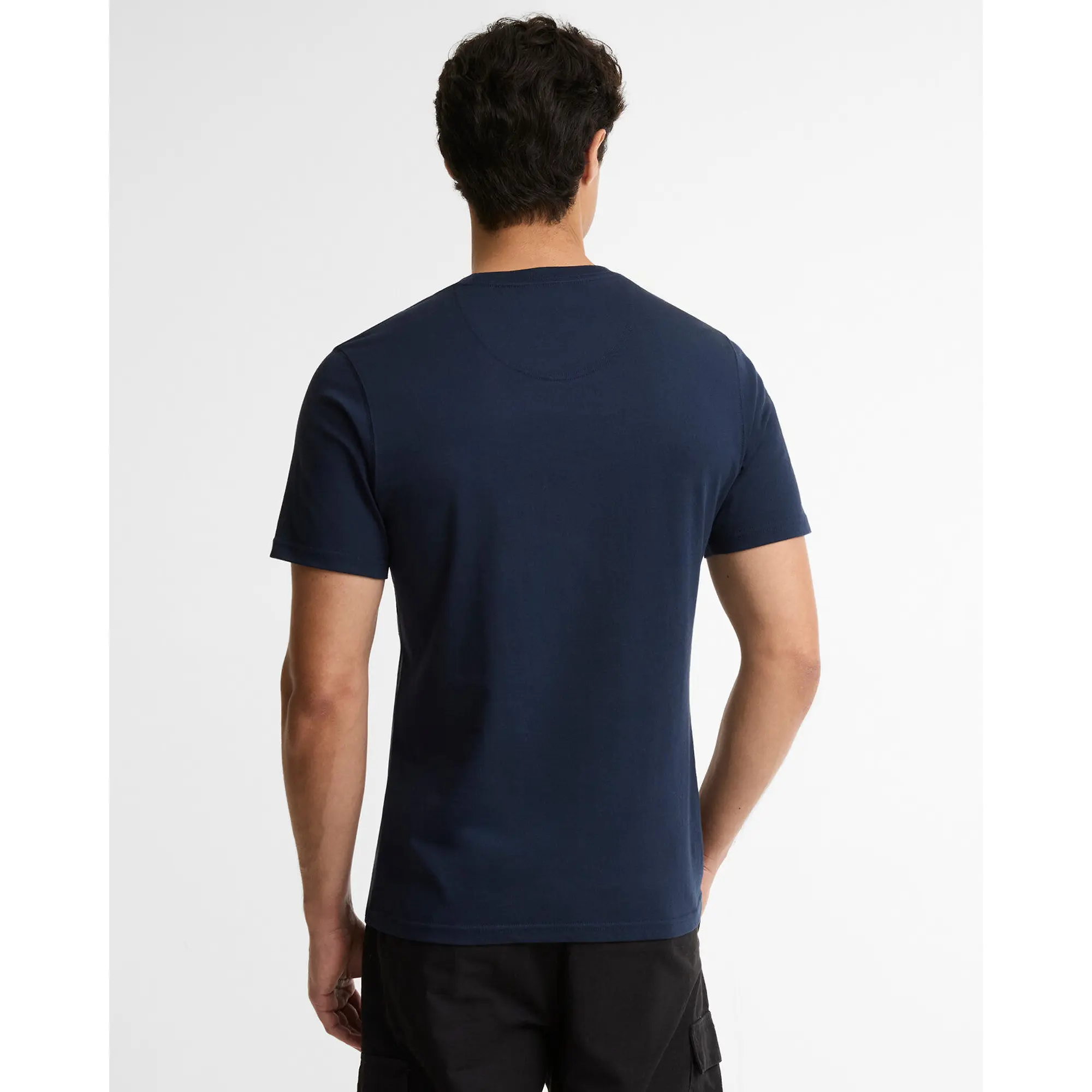 Product image 4 of 5 of Barbour International Men's Small Logo Tee - Navy Blazer