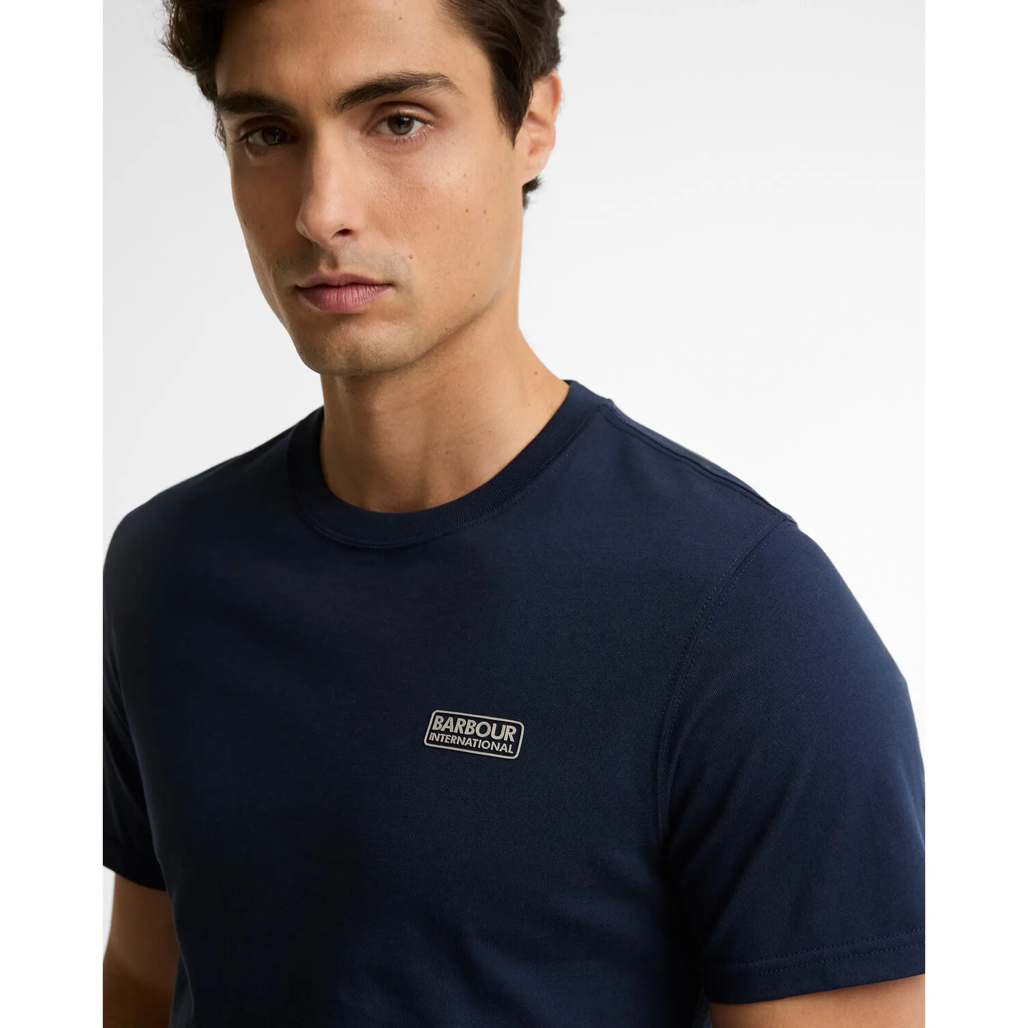Product image 5 of 5 of Barbour International Men's Small Logo Tee - Navy Blazer