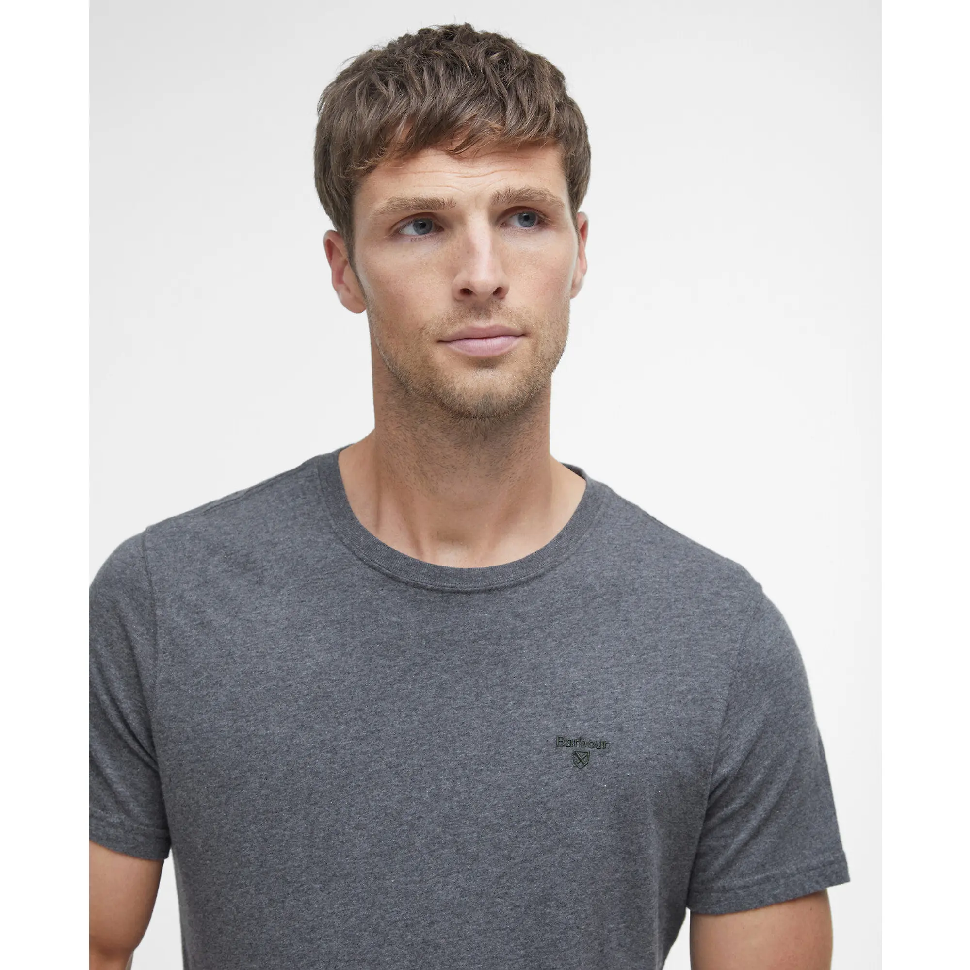 Product image 5 of 6 of Barbour Men's Essential Sports T-Shirt - Slate Marl