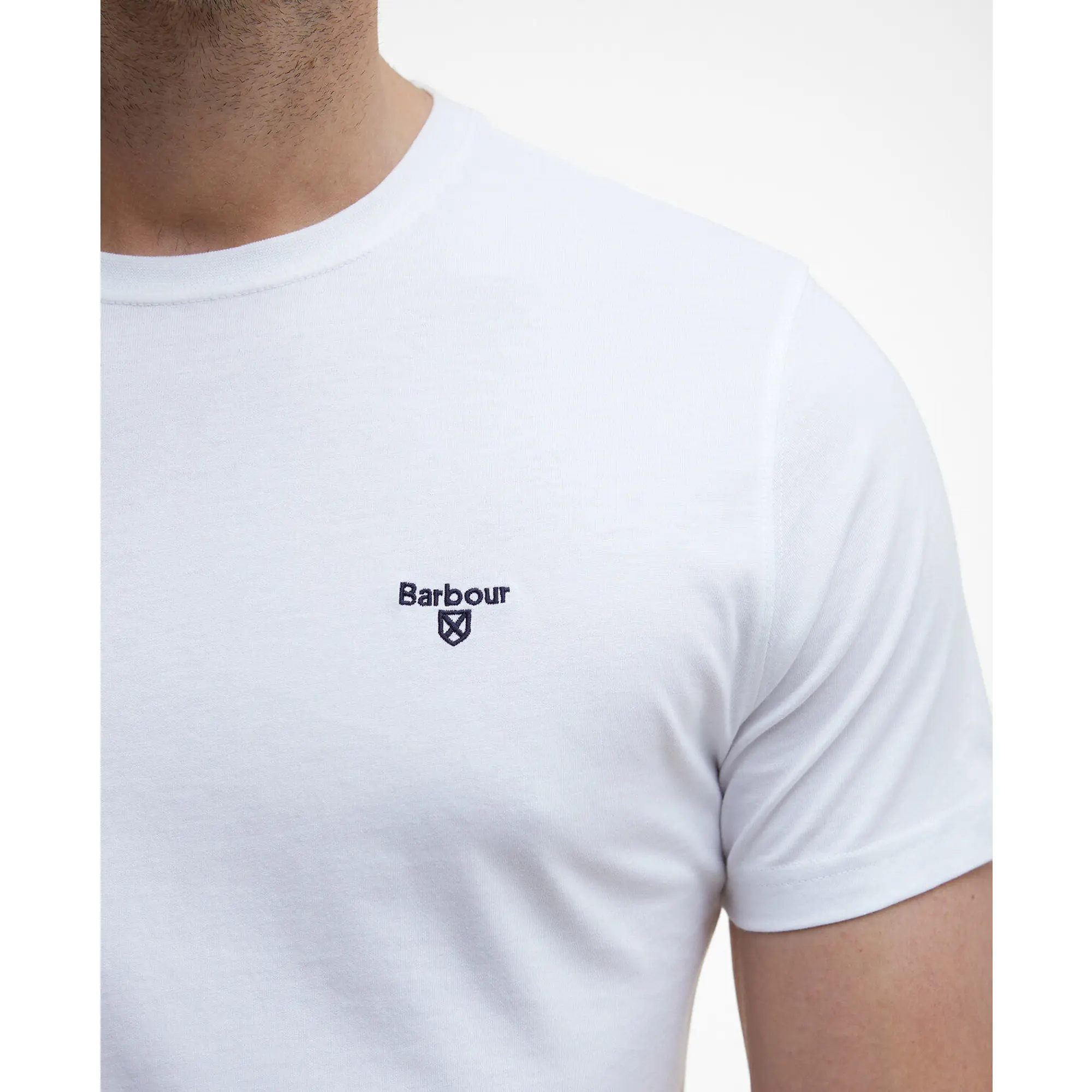 Product image 6 of 6 of Barbour Men's Essential Sports T-Shirt - White