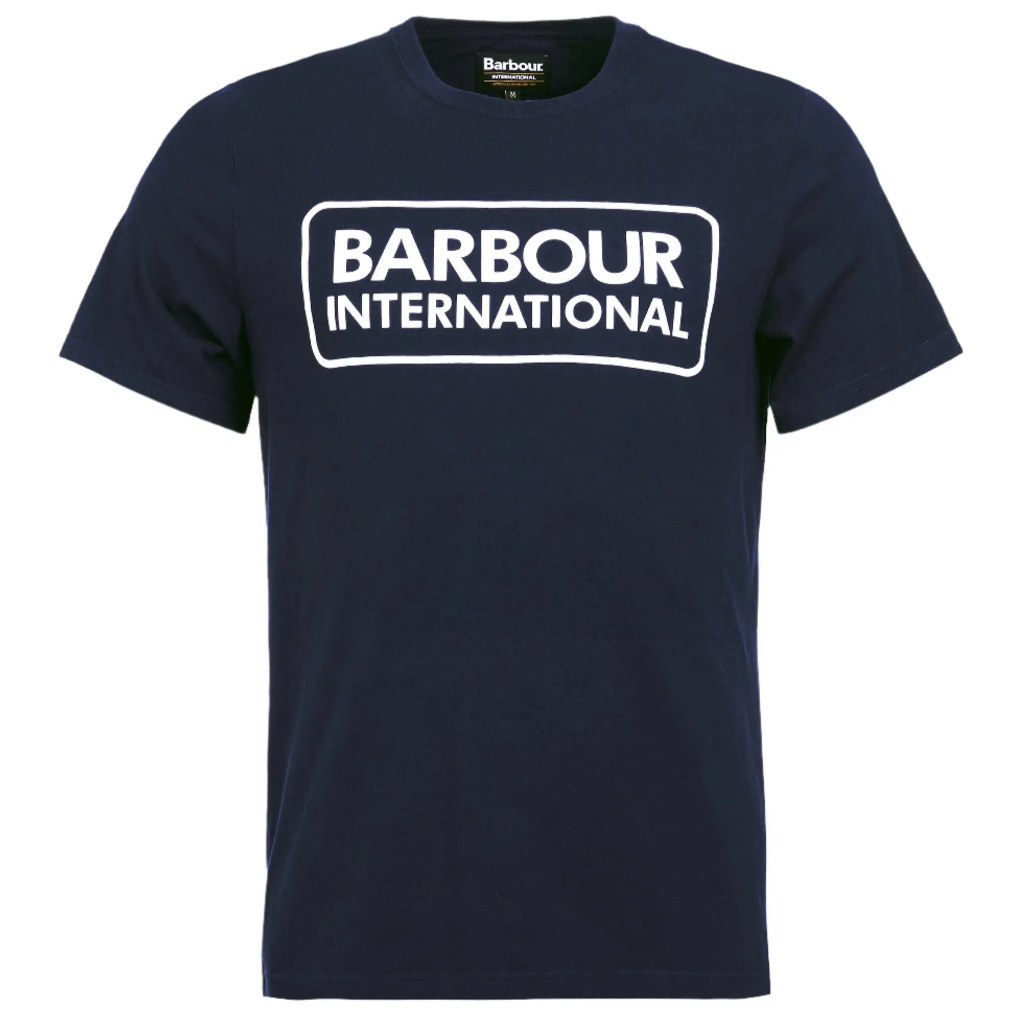 Product image 1 of 5 of Barbour International Men's Essential Large Logo T-Shirt - Navy