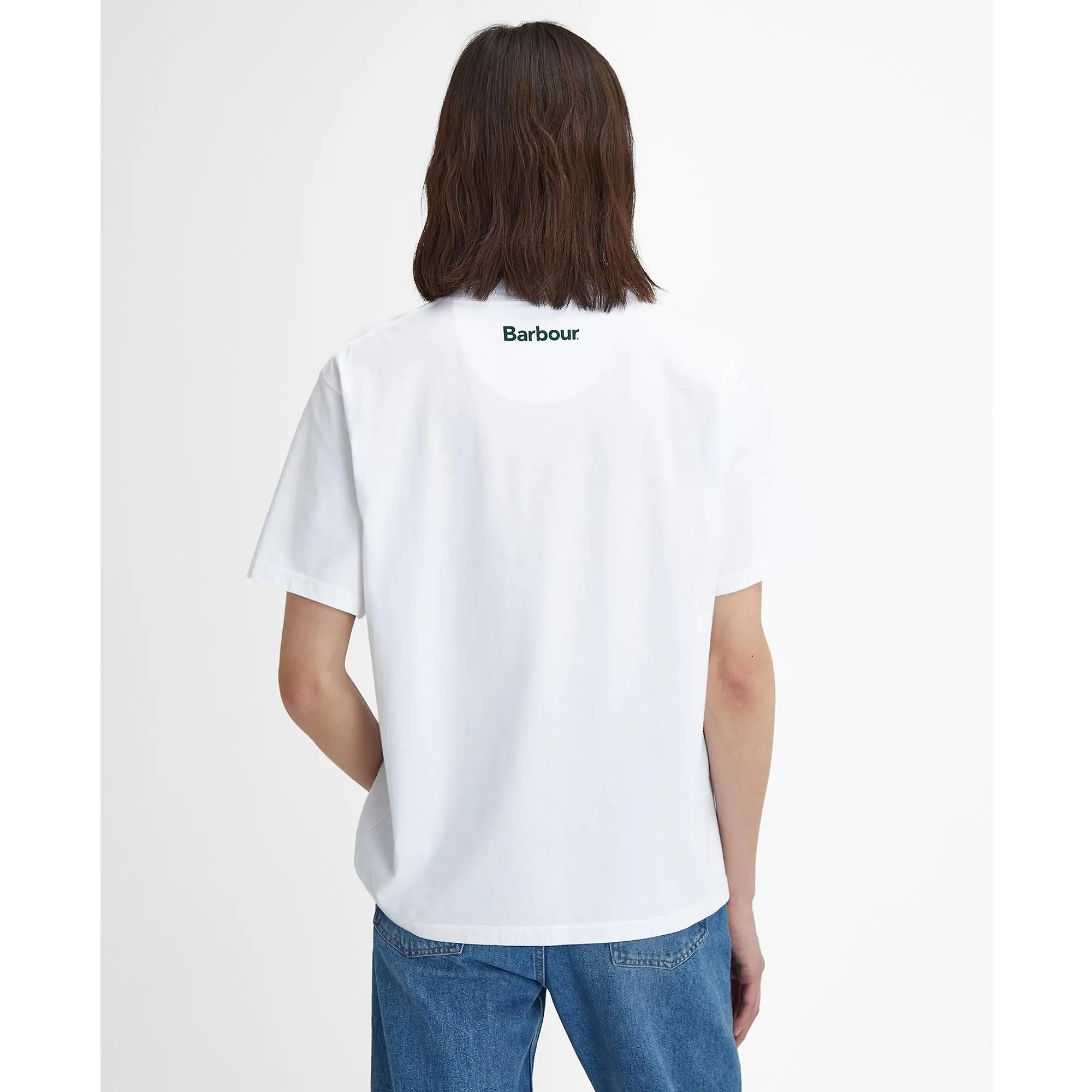 Product image 3 of 6 of Barbour Men's Pell Oversized Graphic T-Shirt - White