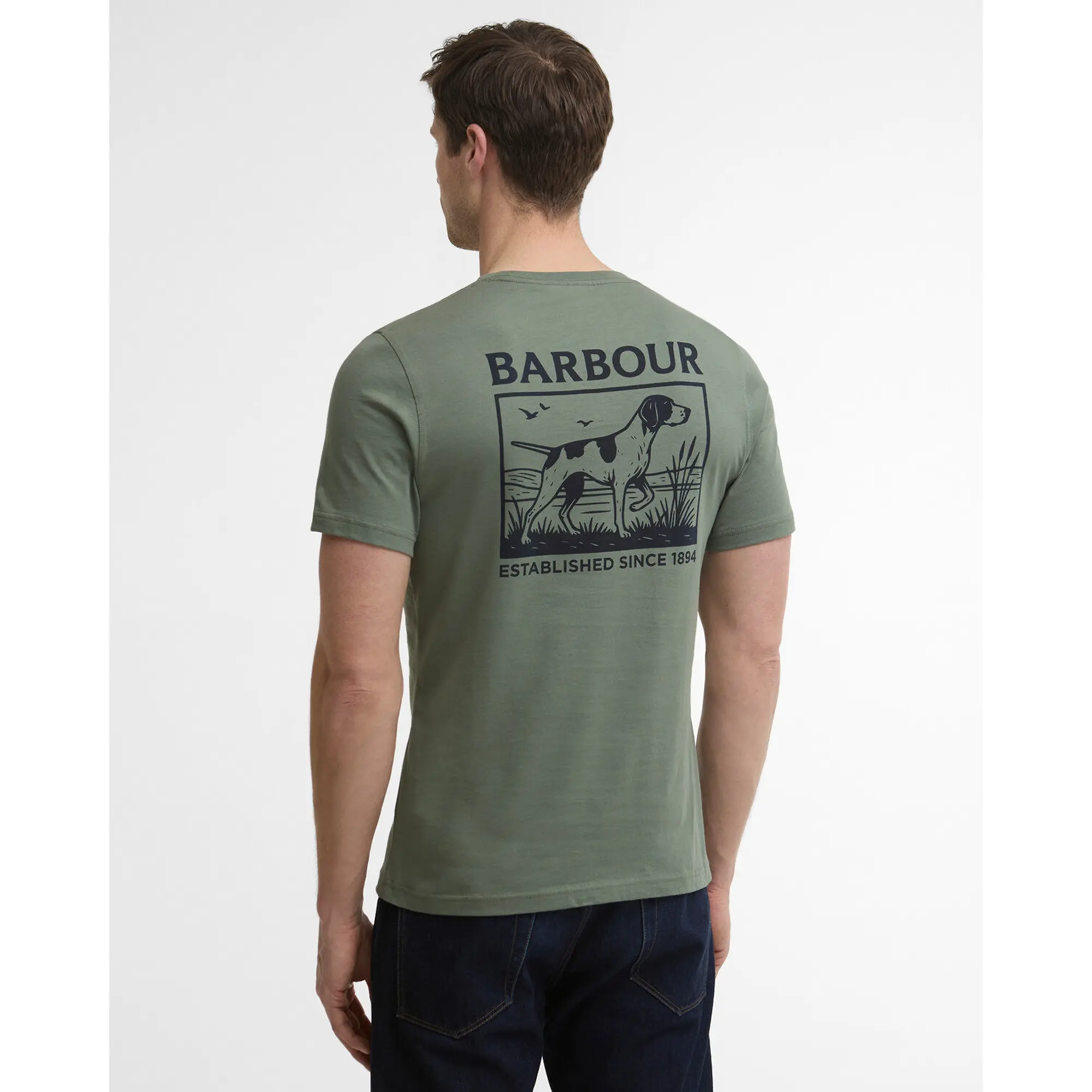 Product image 4 of 7 of Barbour Men's Setter T-Shirt - Agave Green